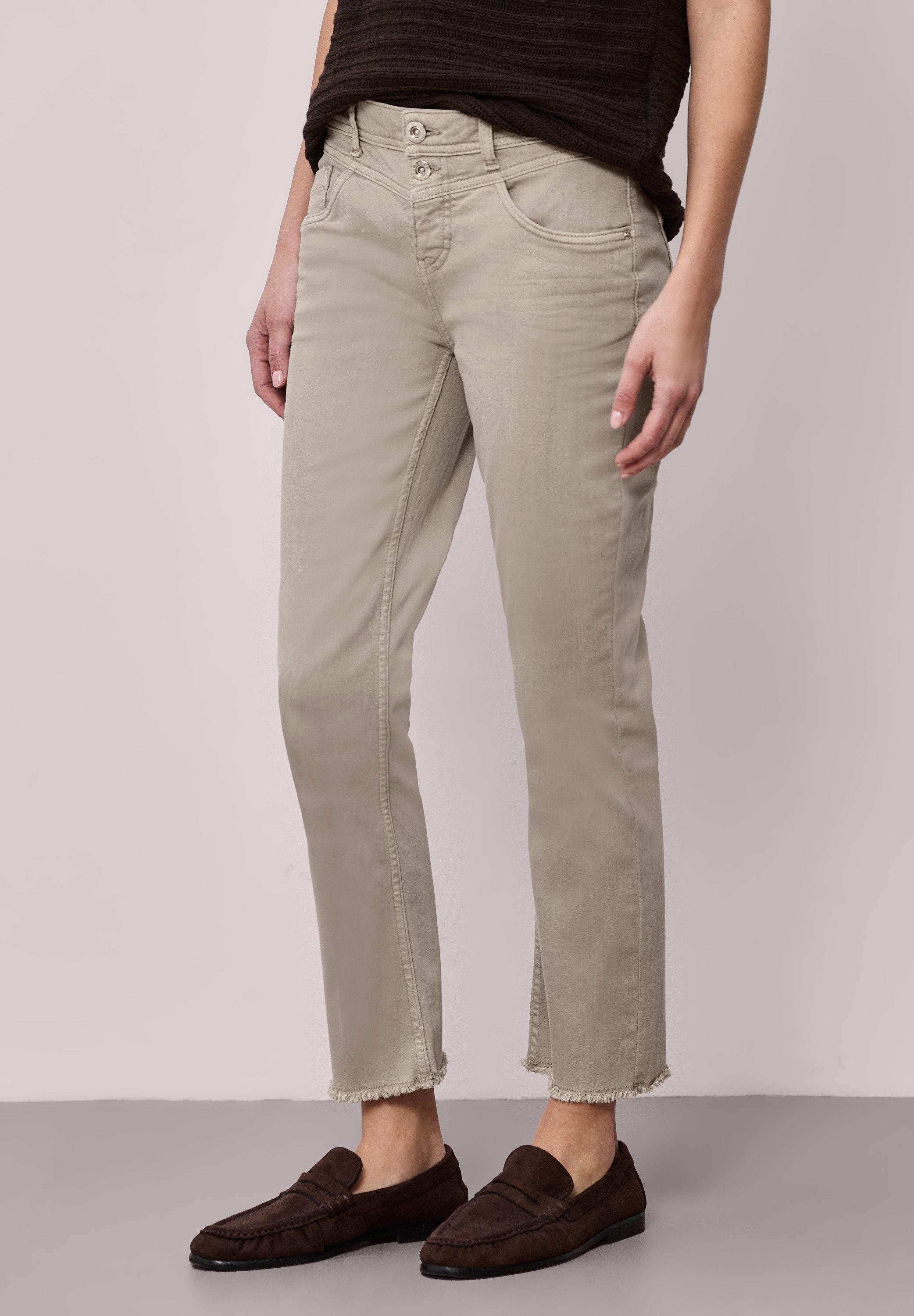 STREET ONE Slim-fit-Jeans 5-Pocket-Style