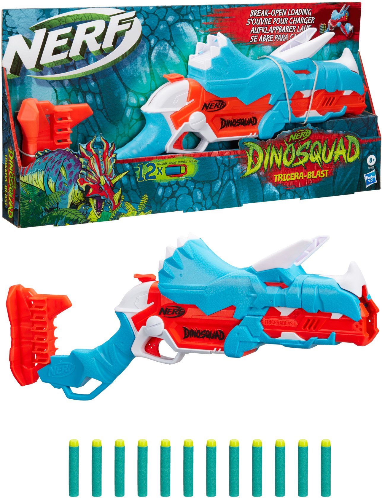 Image of Hasbro Blaster »Nerf DinoSquad Tricera-Blast«