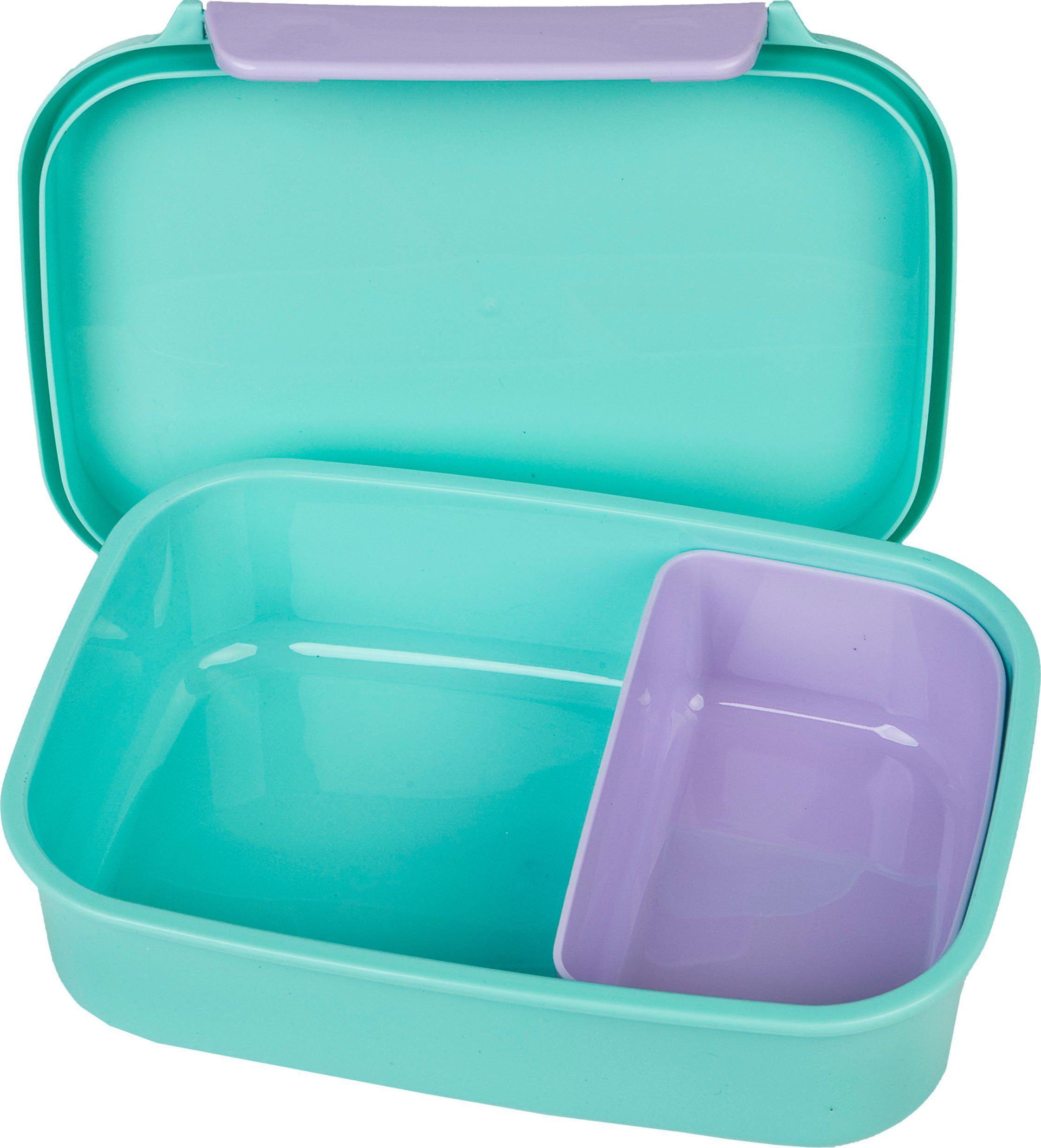Scooli Lunchbox Brotzeitdose & Trinkflasche, Butterfly Wishes, Kunststoff, (Set, 2-tlg), mit Trinkflasche
