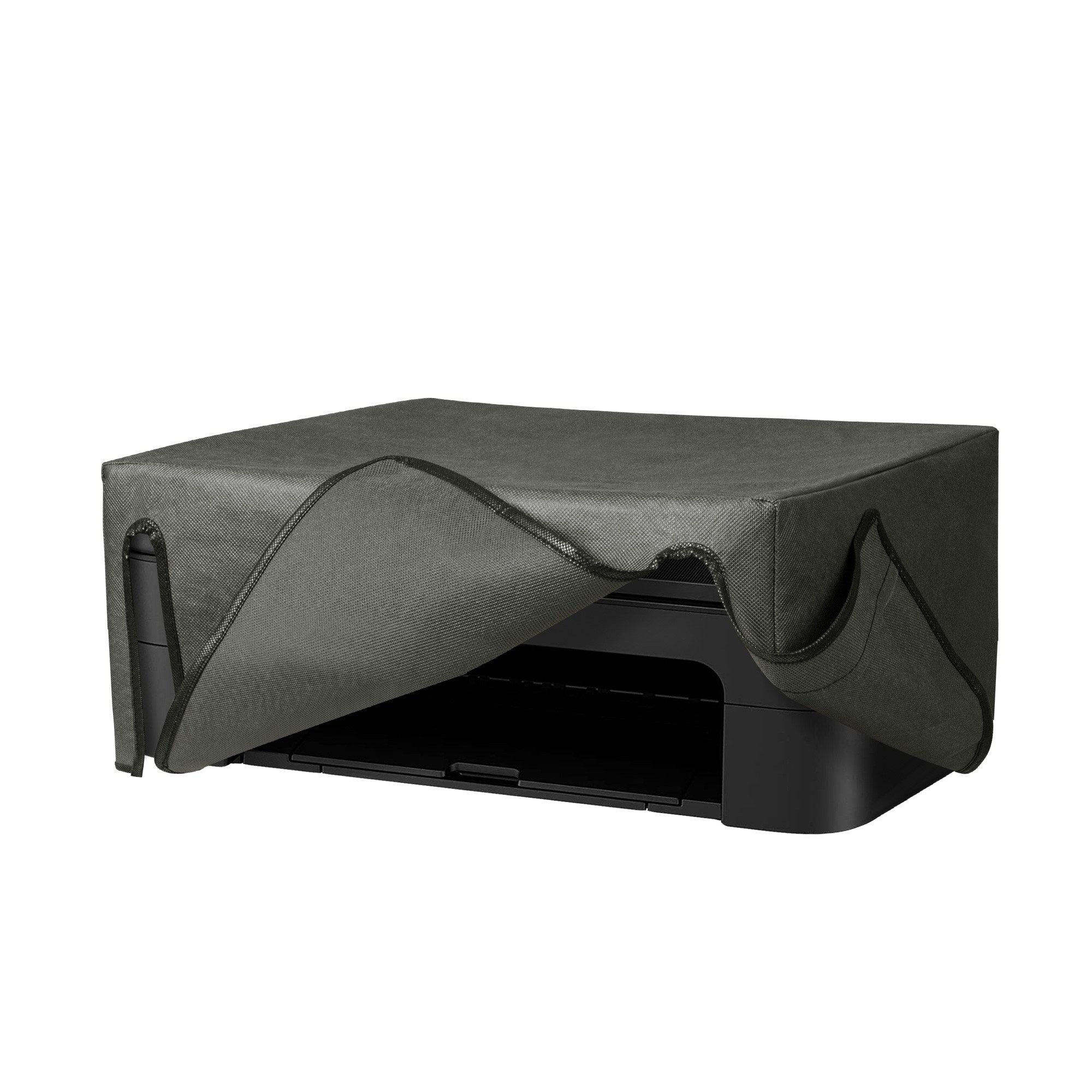 kwmobile Abdeckhaube kwmobile Drucker Schutzhülle für Canon PIXMA TS3550i / TS3551i -, 1x Universal Kopfhörer Haken für In-Ear Headphones