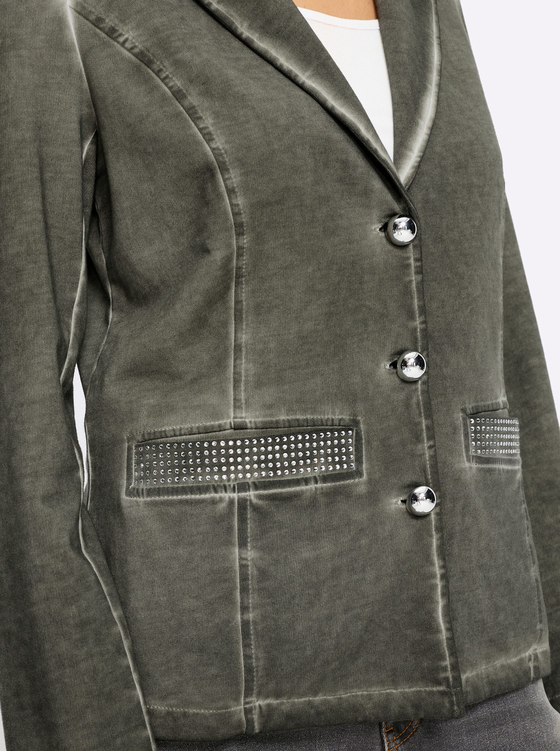 heine Jerseyblazer Sweatblazer Langarm