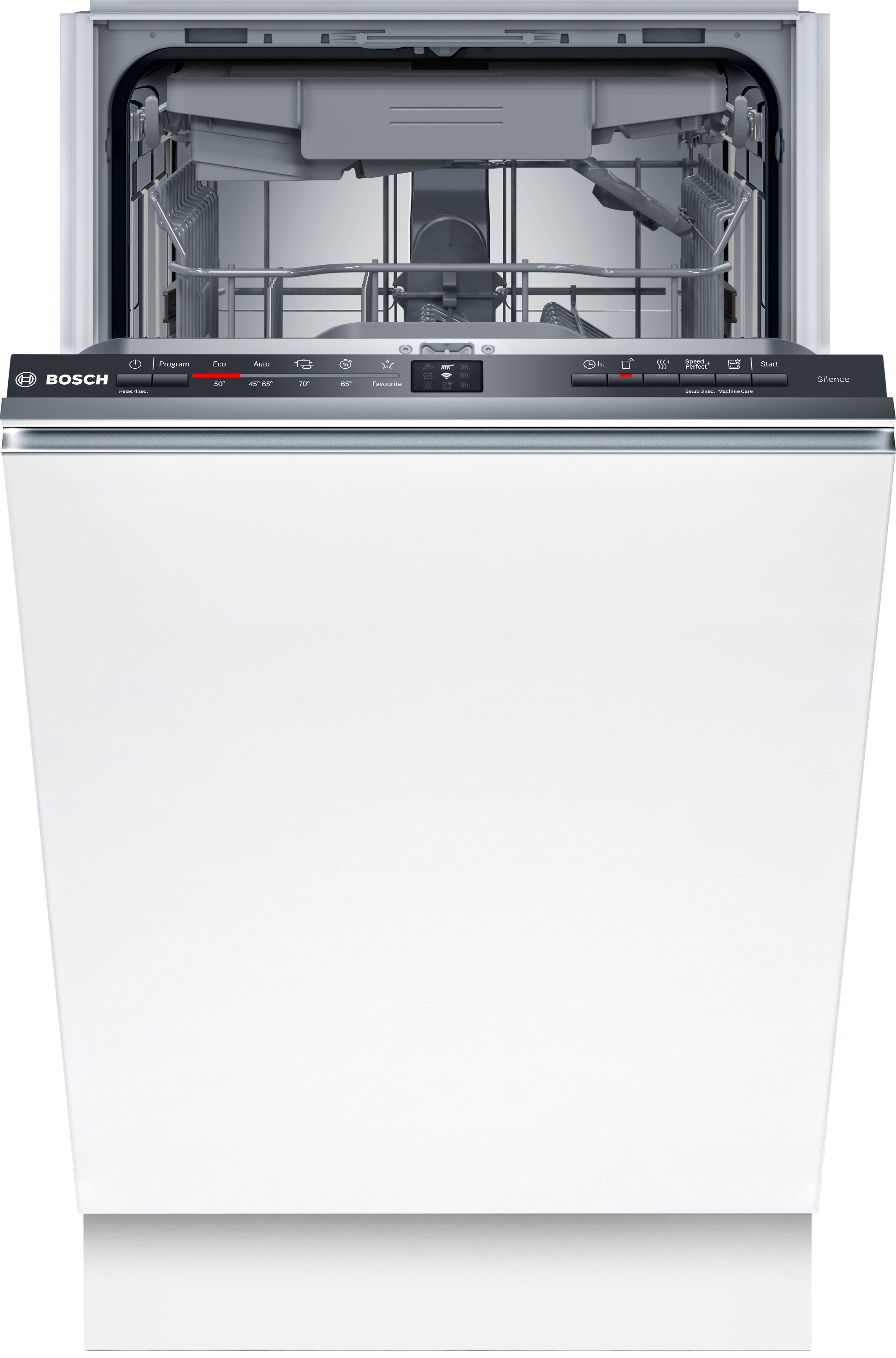 BOSCH vollintegrierbarer Geschirrspüler Serie 2 SPV2HMX02E, 10 Maßgedecke