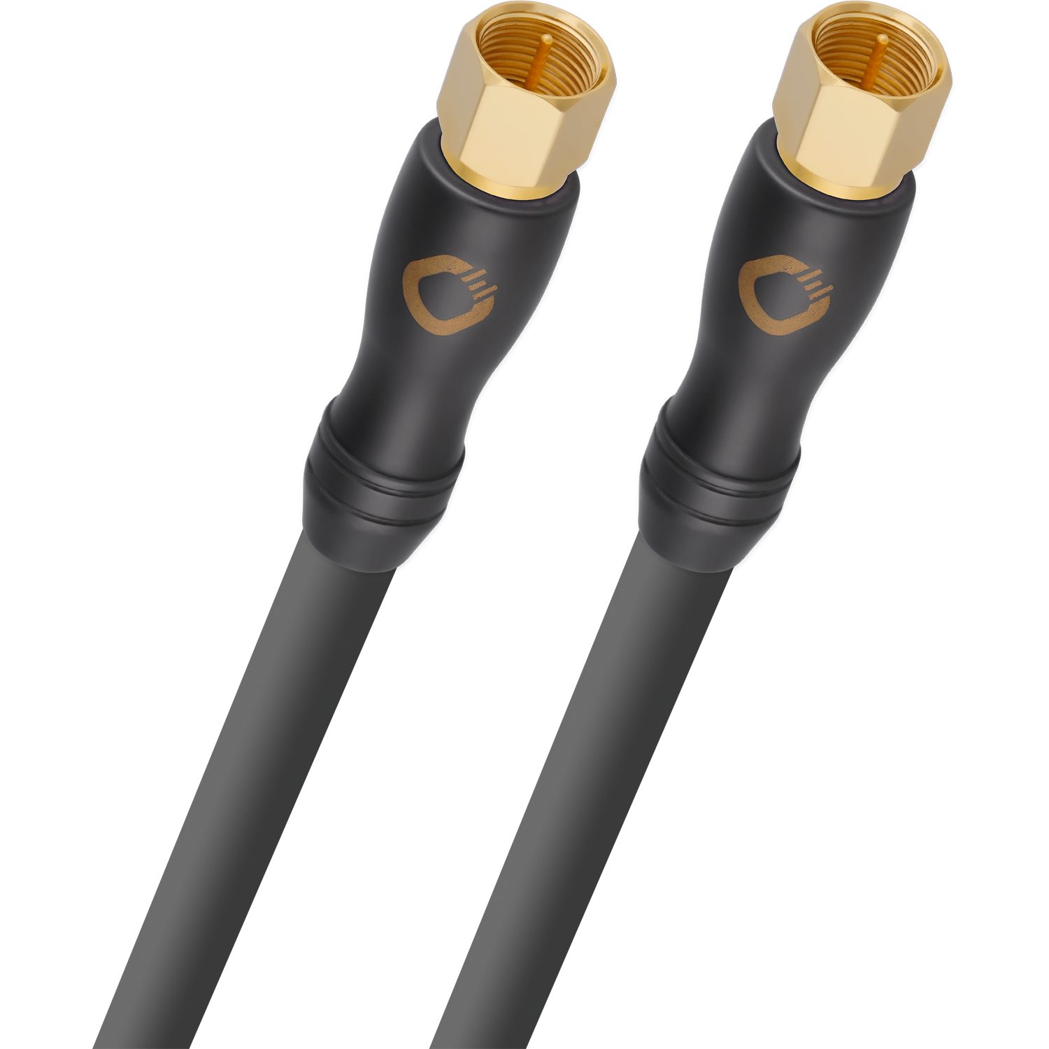 OEHLBACH Transmission Shift S HD Satelliten-Kabel SAT-Kabel, Antennen F-Stecker, Antennen F-Stecker (100 cm), Brilliante Farbwiedergabe, Effektive Schirmung