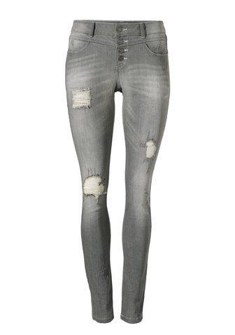 HEINE CASUAL узкие джинсы Alwa в Used-Look