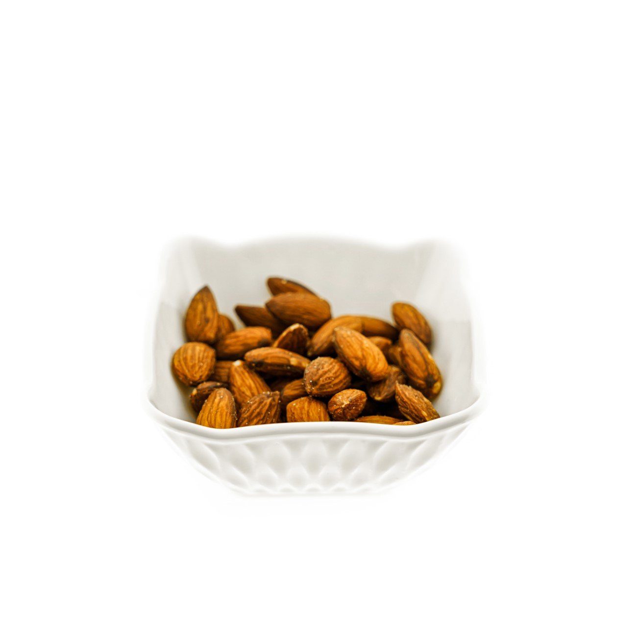 Almina Snackschale 6er Snackschalen-Set Porzellan Servierschale mit Muster Weiß 200 ml