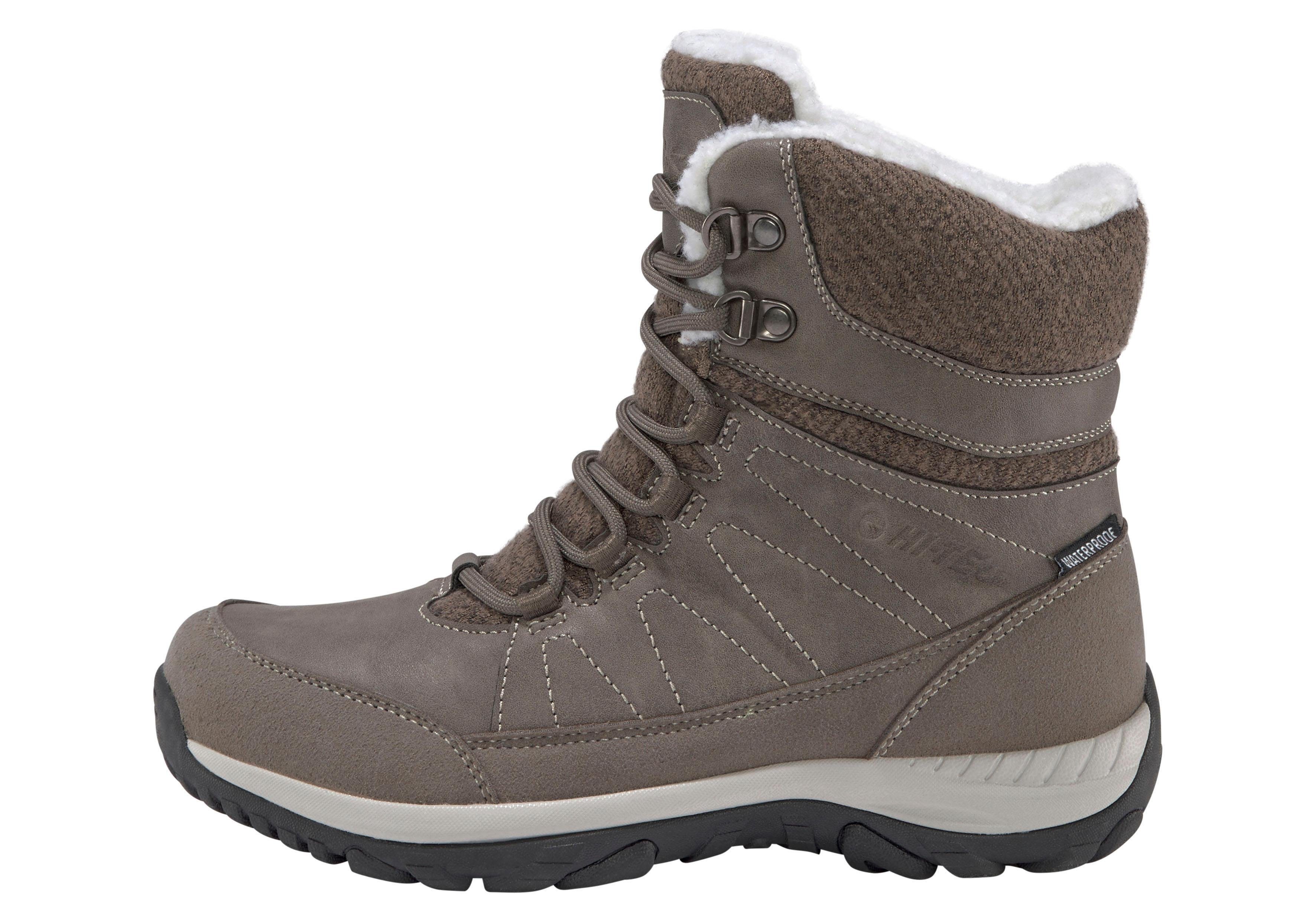 Hi-Tec RIVA Outdoorwinterstiefel work wärmend und WATERPROOF HI-TEC MID Olive wasserabweisend