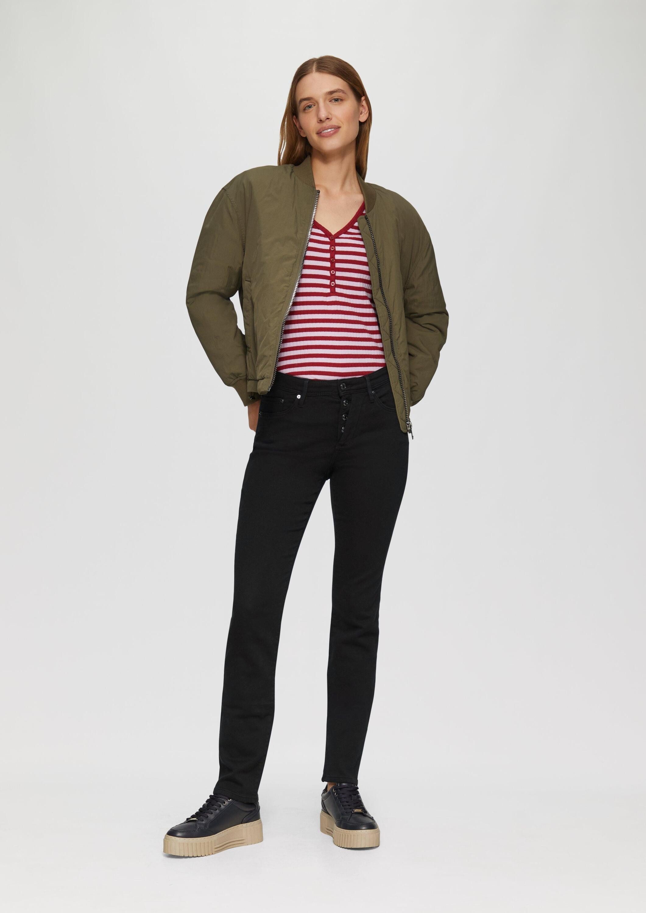 s.Oliver Slim-fit-Jeans Jeans-Hose BETSY Jeans Betsy / Slim Fit / Mid Rise / Slim Leg