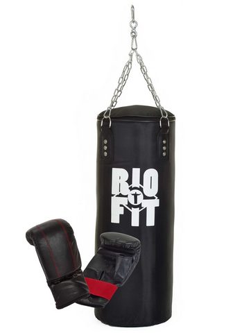 RIOFIT Боксерская груша (Набор с Boxhandschuh...