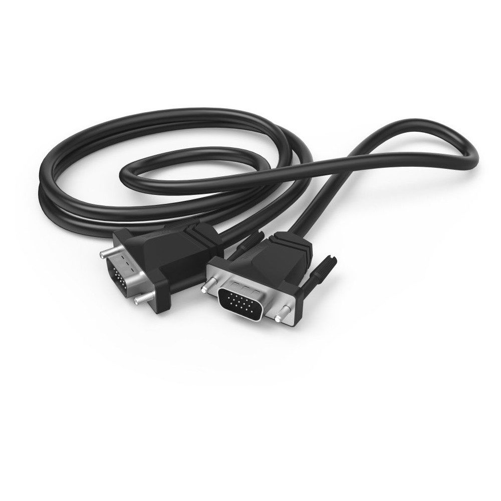 Hama Hama VGA-Kabel 1,5m schwarz für PC und Monitor. Computer-Kabel, VGA, VGA, Hohe Signalqualität