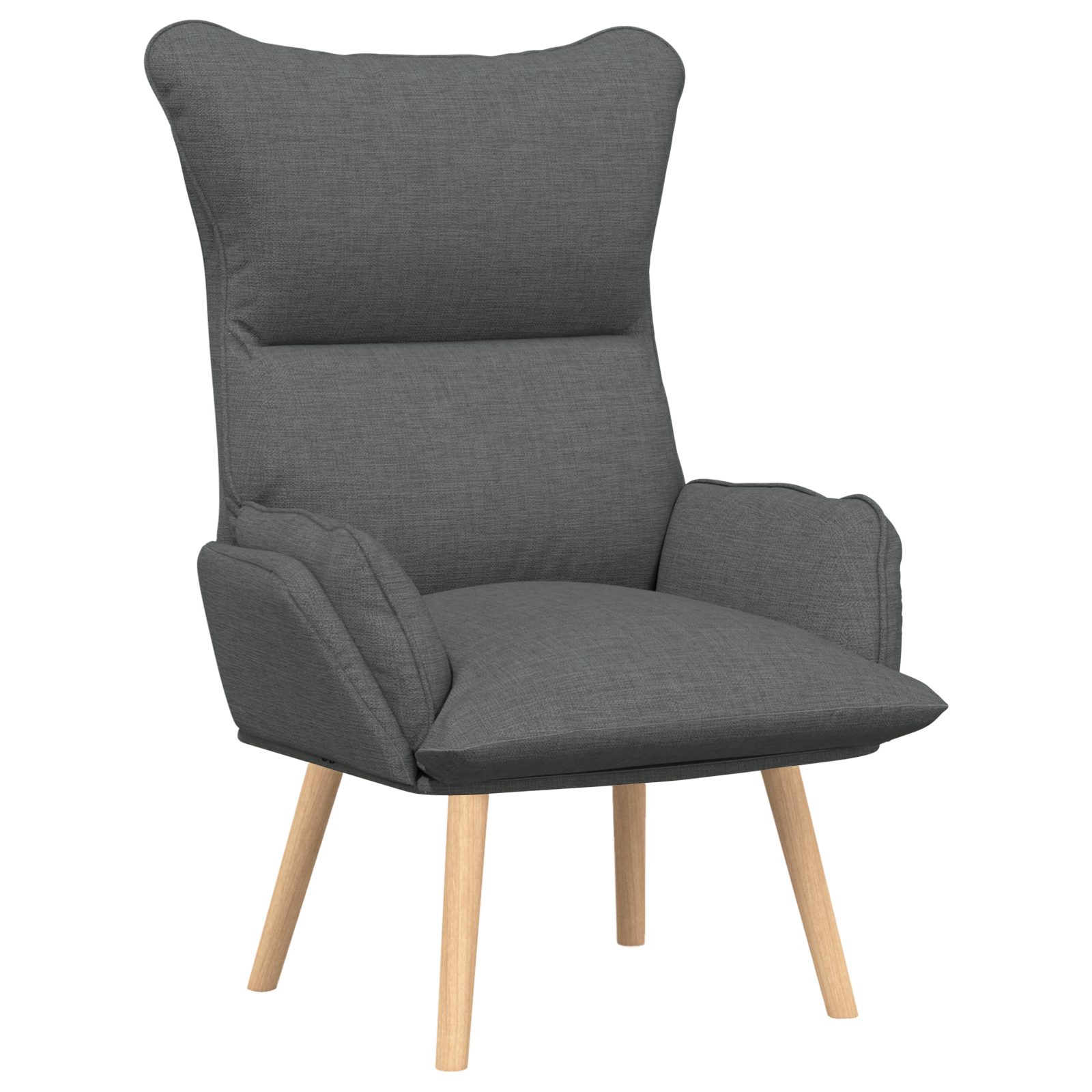 vidaXL Sessel Relaxsessel Dunkelgrau Stoff (1-St) günstig online kaufen
