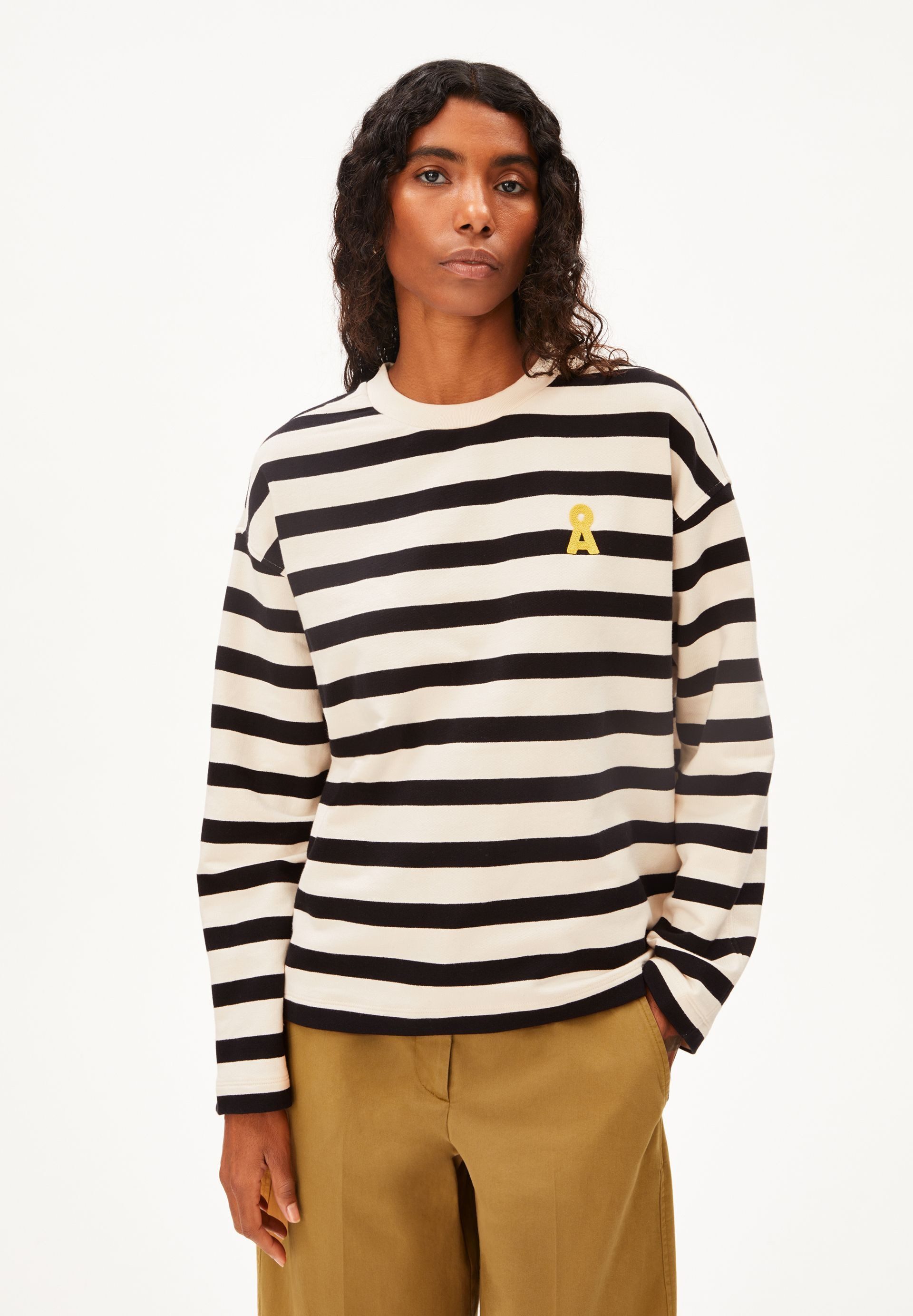 Armedangels Sweatshirt ICONIC Å FRANKAA Sweatshirt aus Bio-Baumwolle Oversized Fit