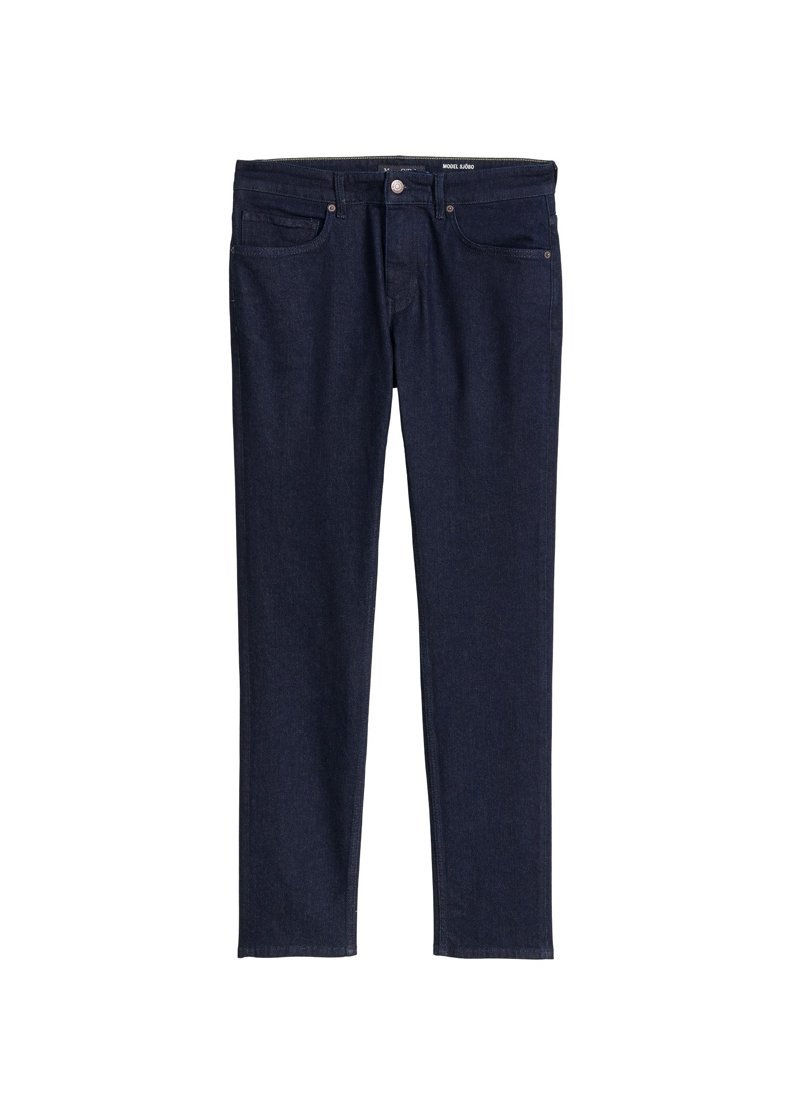 Marc O'Polo 5-Pocket-Jeans Model Sjöbo shaped aus Authentic Blue Stretch Denim – Bild 5 von 5