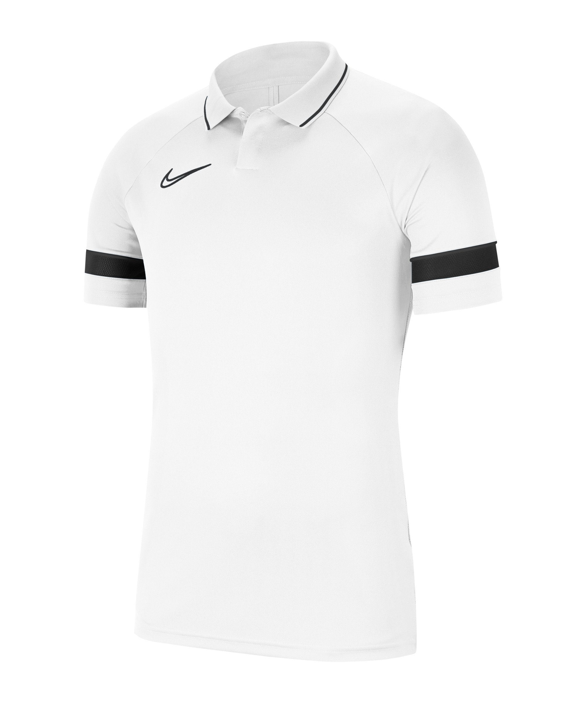 Academy 21 T-Shirt default Poloshirt weissschwarz Nike