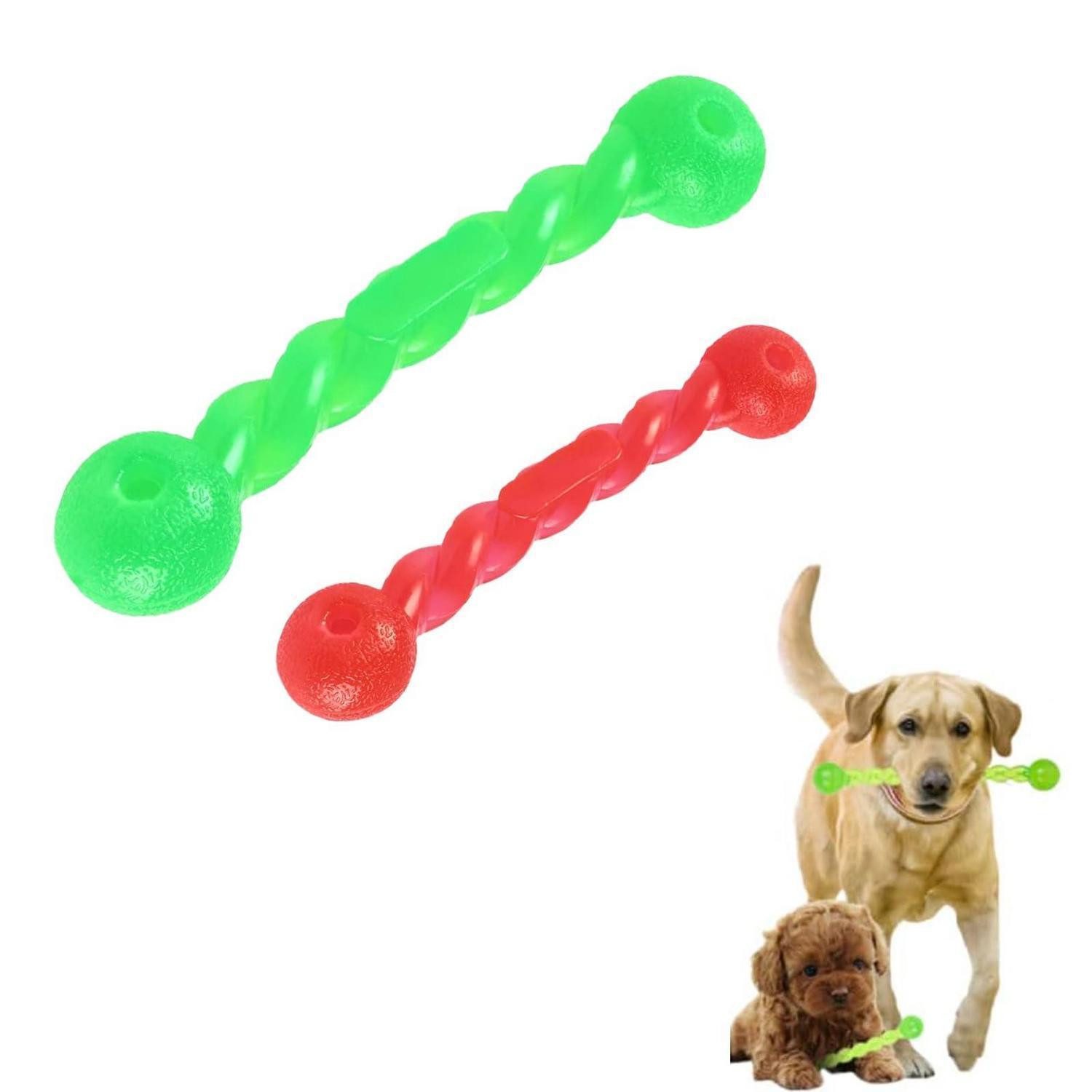 LuxusKollektion Zahnpflege-Spielzeug Hundespielzeug Kauspielzeug 2er Set Spirale