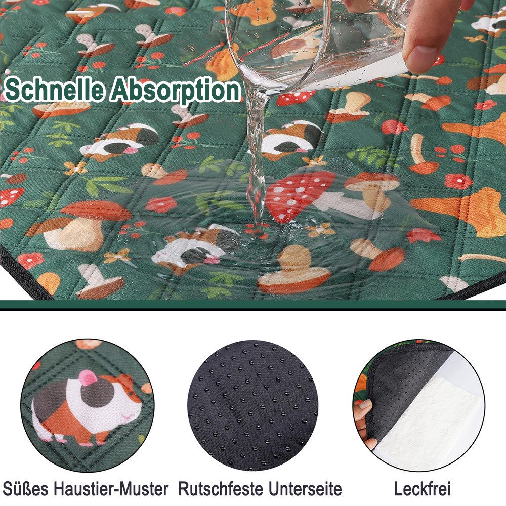 Ledander Hundematte Wiederverwendbare PIPI Pads für Meerschweinchen, wasser günstig online kaufen