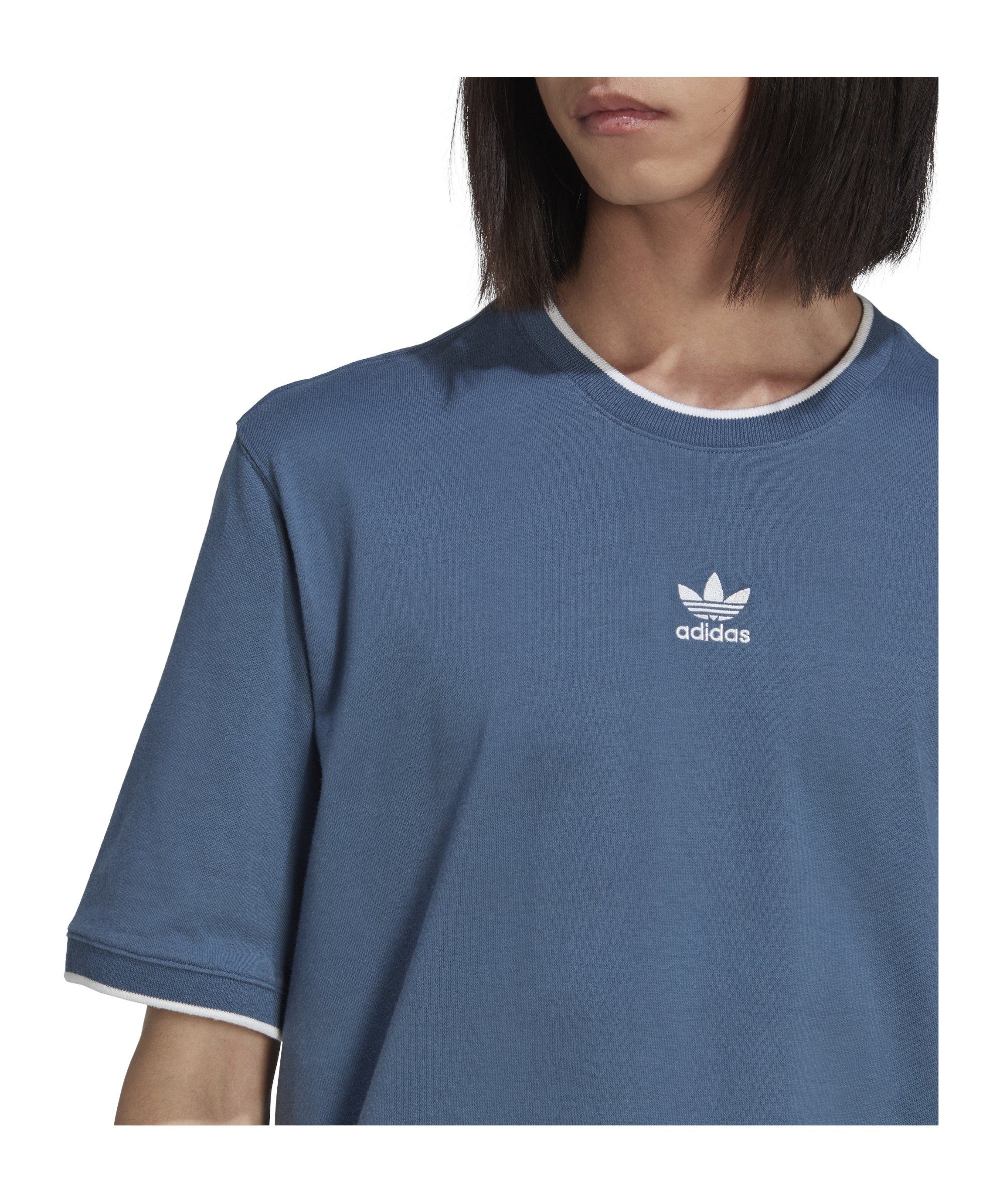 blau default T-Shirt Essentials T-Shirt Originals adidas
