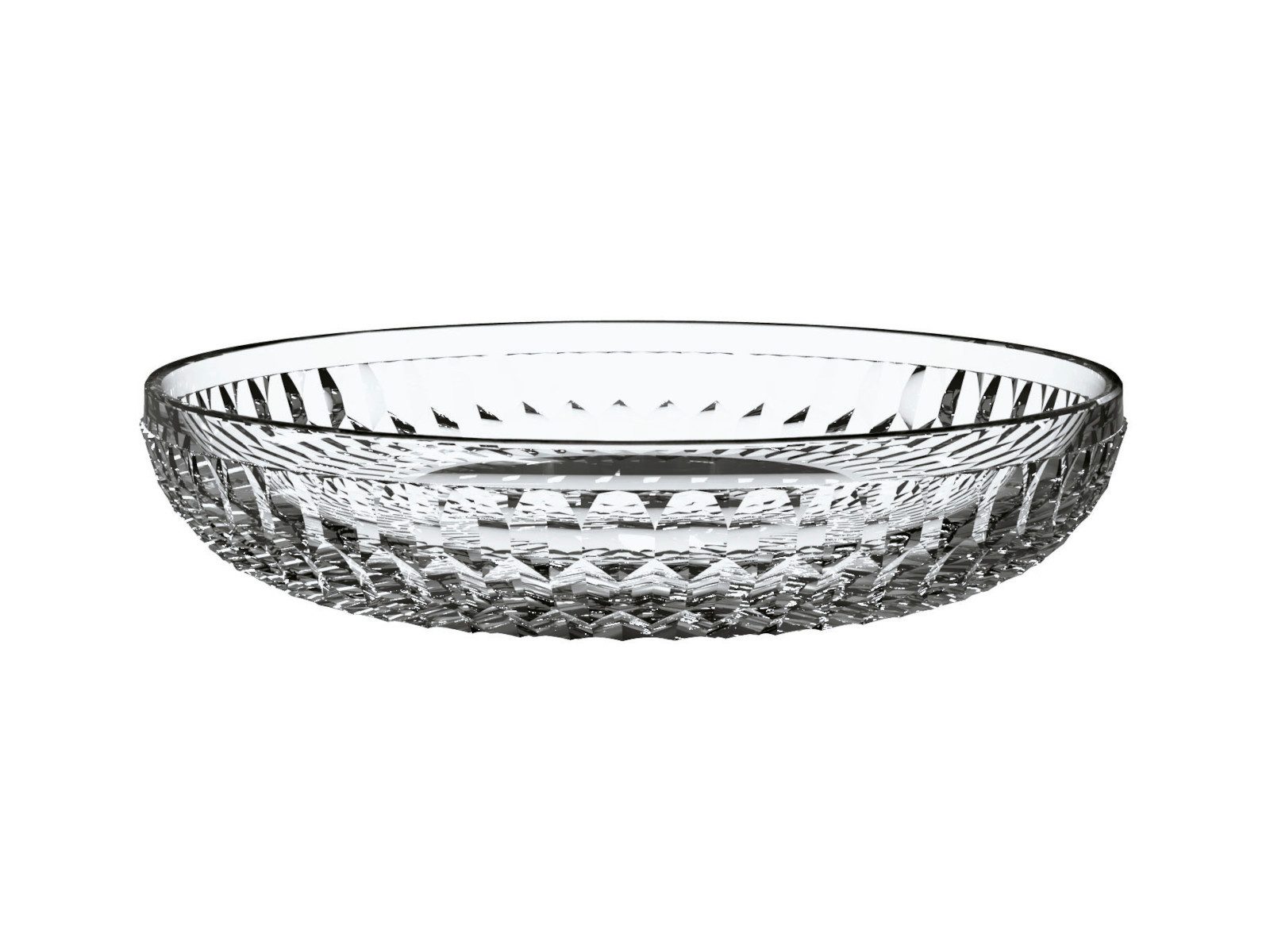 Villeroy & Boch Schale Boston Schale flach klar 24cm, Kristallglas, (Schüsseln & Schalen)