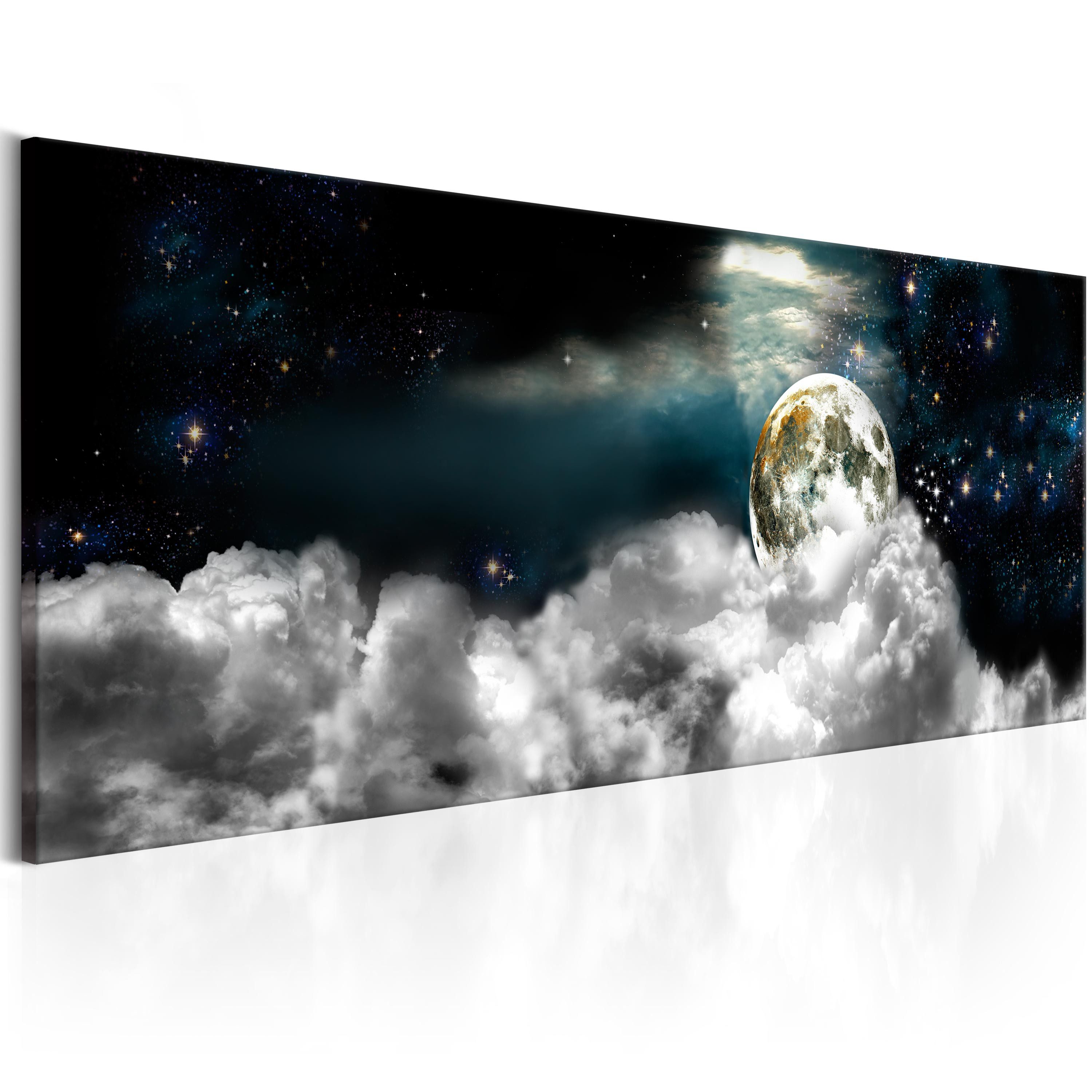 Artgeist Wandbild Moon in the Clouds