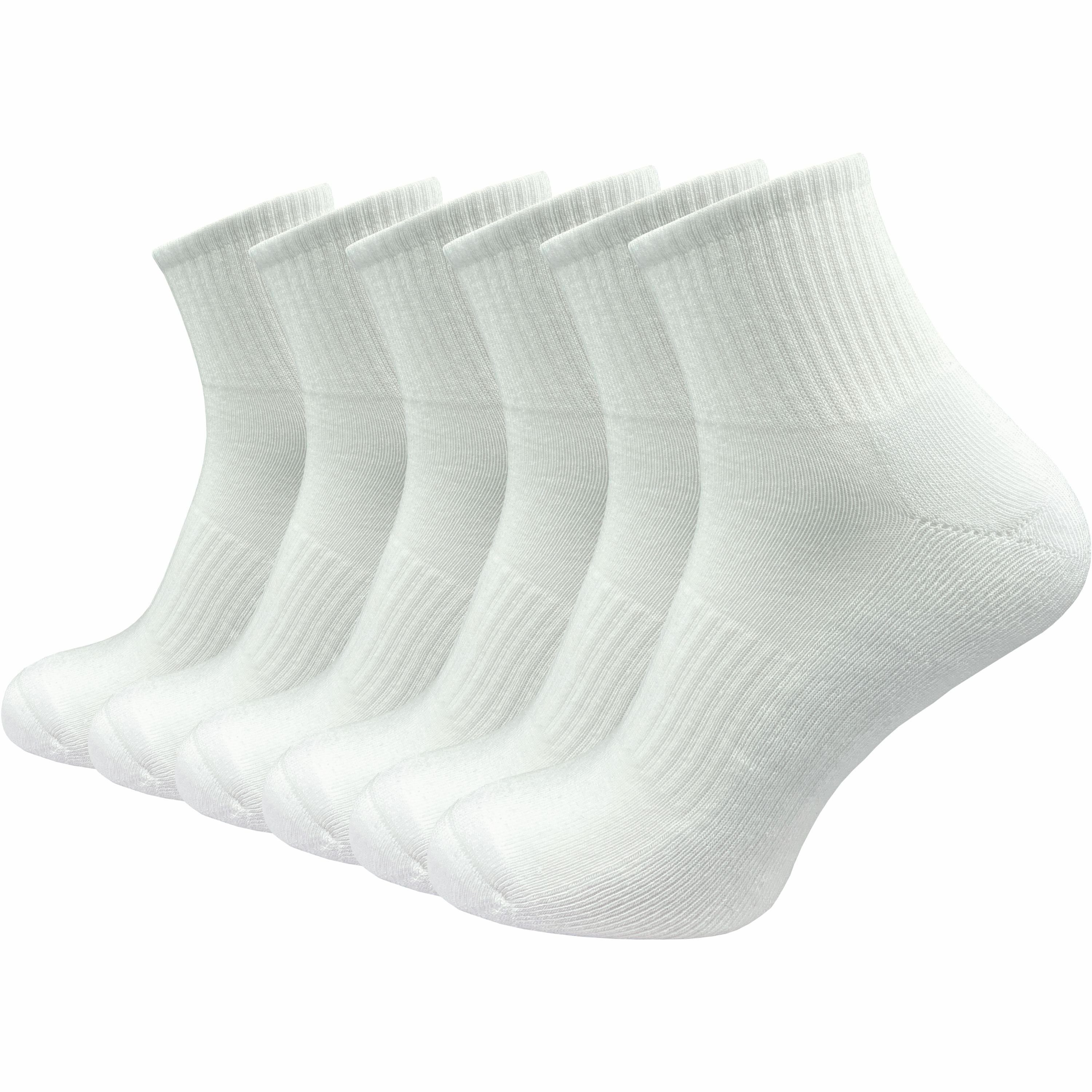 GAWILO Kurzsocken für Damen - Premium Socken für Sport & Freizeit - ohne drückende Naht (6 Paar) in weiß, schwarz & grau; leichte Plüschsohle für höchsten Tragekomfort