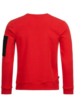 RedBridge Sweatshirt McKinney mit stylischen Prints und Patches