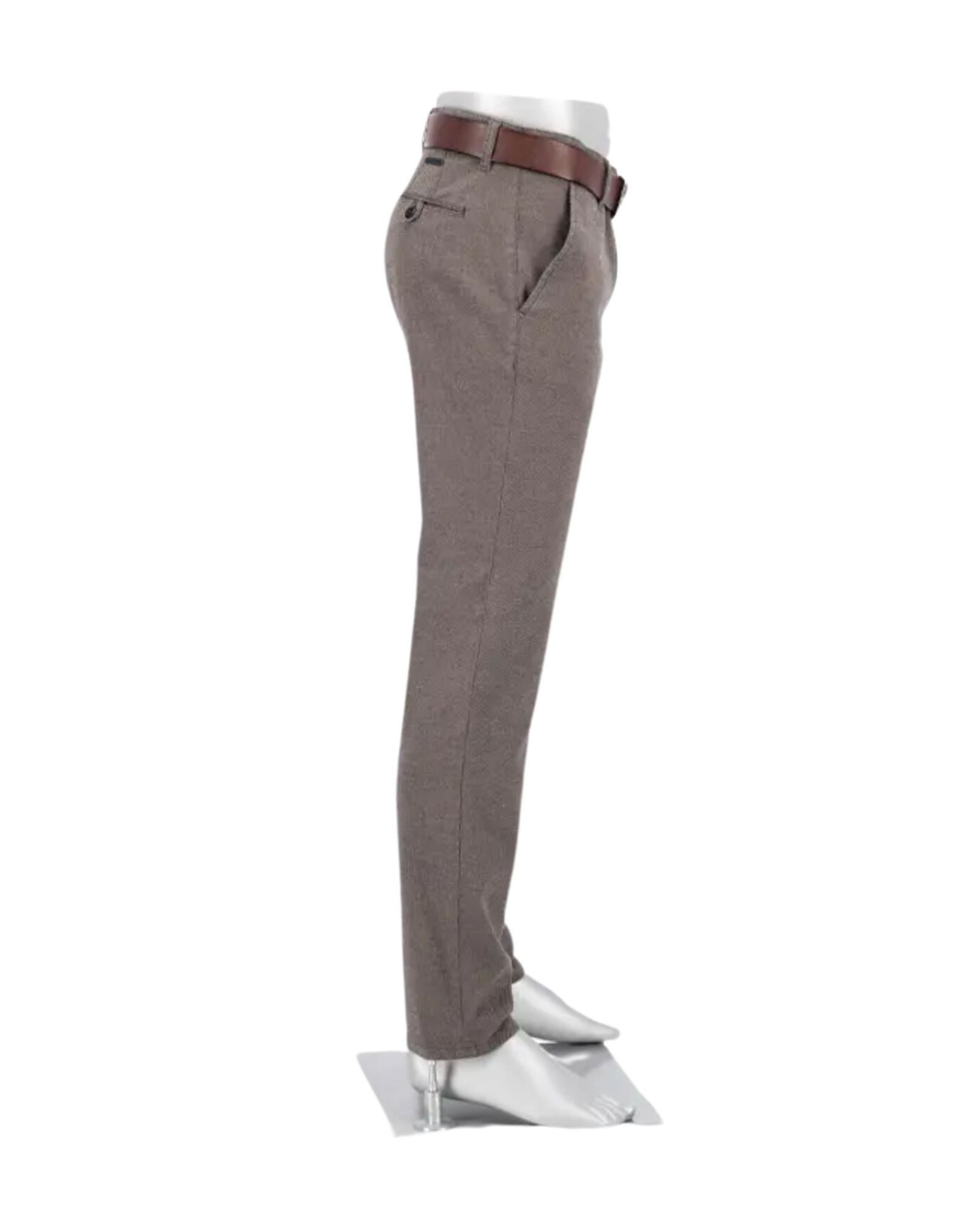 Alberto Chinohose - Hose - Stoffhose - Regular Fit Hose - LOU - New Wool Look