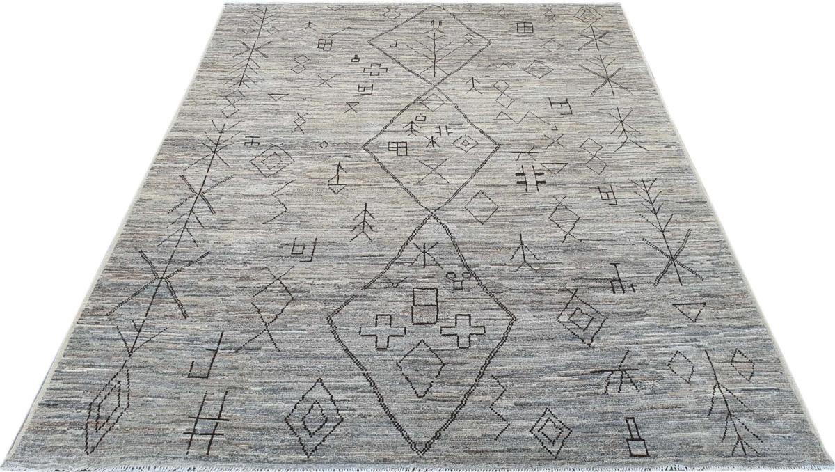 Höhe: 262x364 Maroccan Orientteppich rechteckig, Orientteppich, mm 25 Nain Moderner Handgeknüpfter Trading, Berber