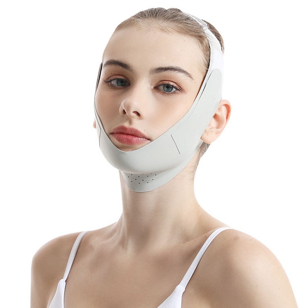 Coonoor Gesichtsmaske V-Lifting Gesichtsmaske – Wiederverwendbarer Gesichts-Straffungsgurt, Wiederverwendbare