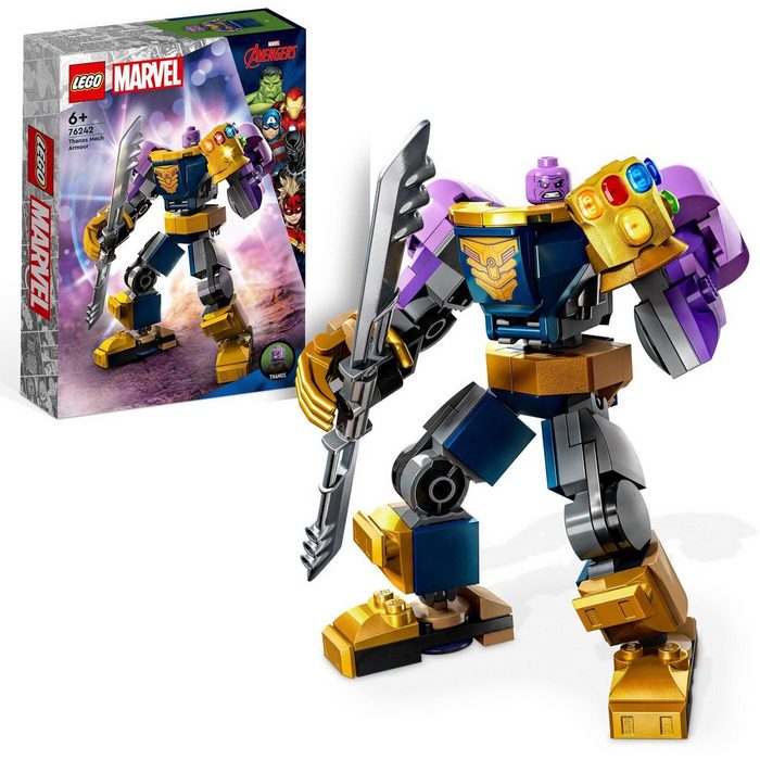 LEGO® Konstruktionsspielsteine Thanos Mech (76242) LEGO® Marvel (113 St) Made in Europe