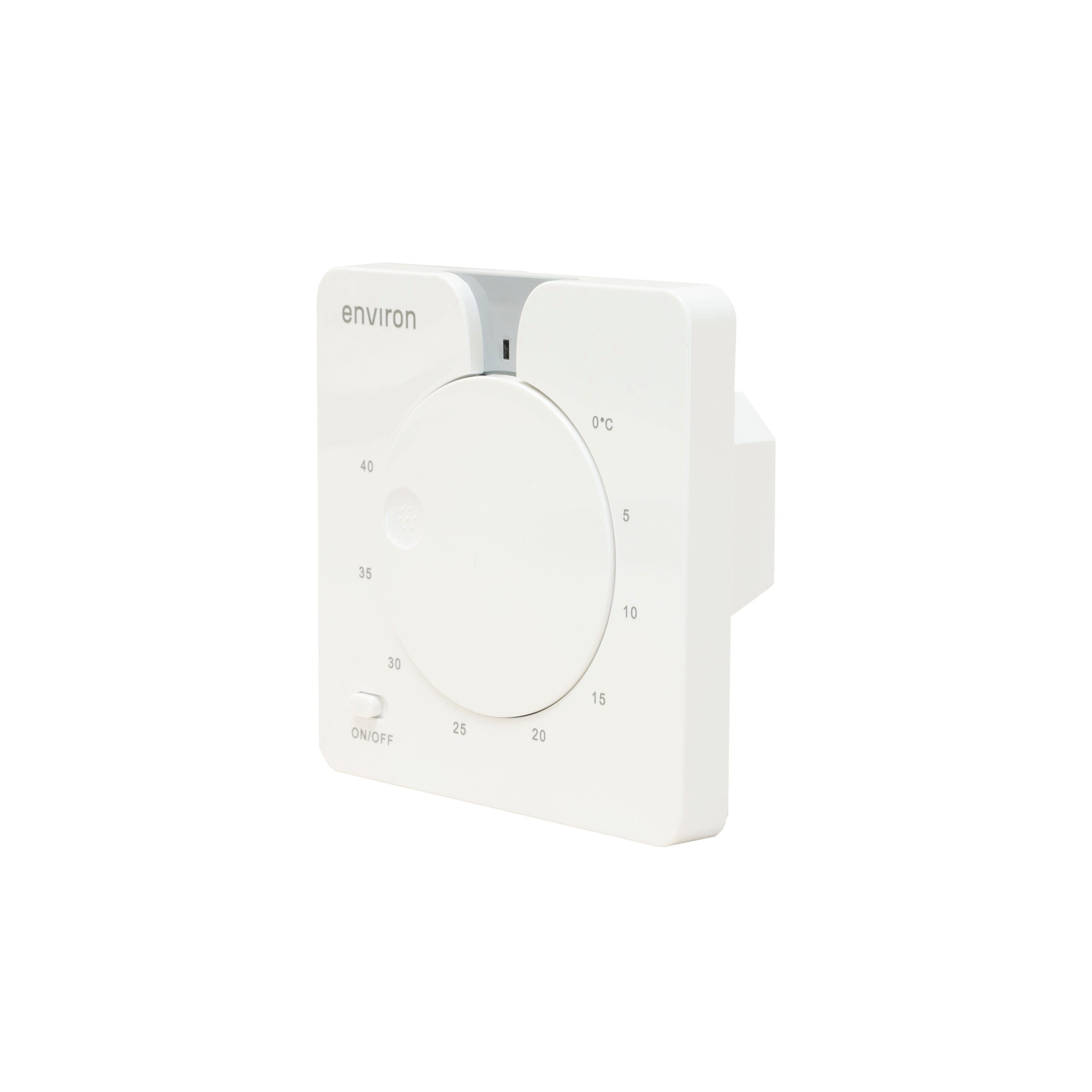 Environ Raumthermostat environ Raumthermostat ENRTH1 Unterputz 230V – mechanisch, 5–40°C, mit