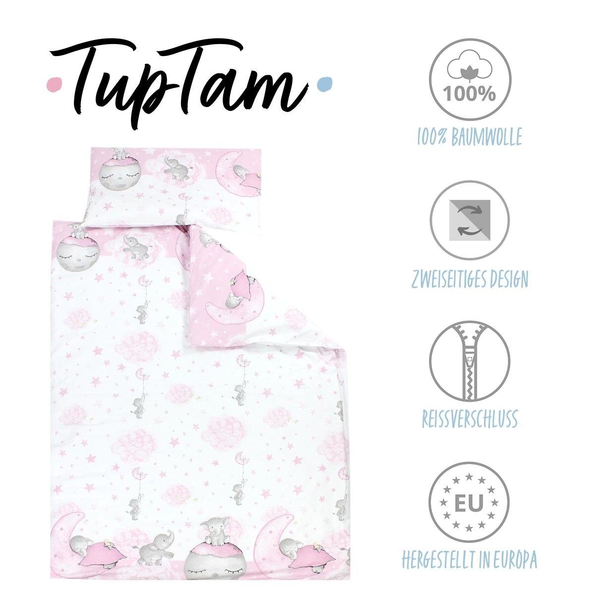 TupTam Kinderbettwäsche TupTam Kinder Bettwäsche Gemustert günstig online kaufen