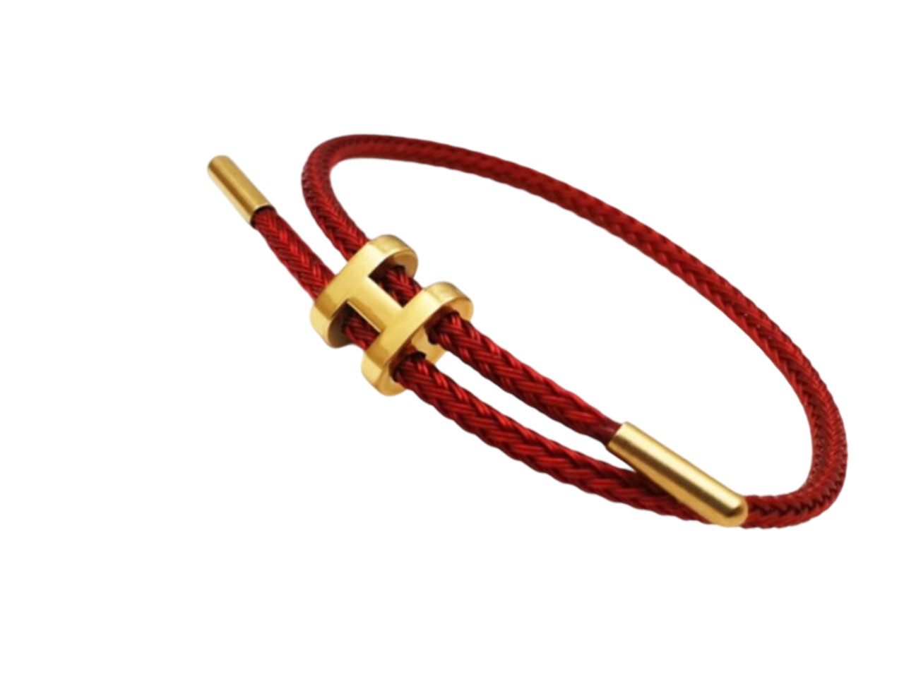 Lale Collection® Armreif Eleganter Armreif H Gold Accessoire Schmuck Flexibel Armband Design, Edelstahl, Hypoallergen, Design, H, Geschenk, Zeitlos