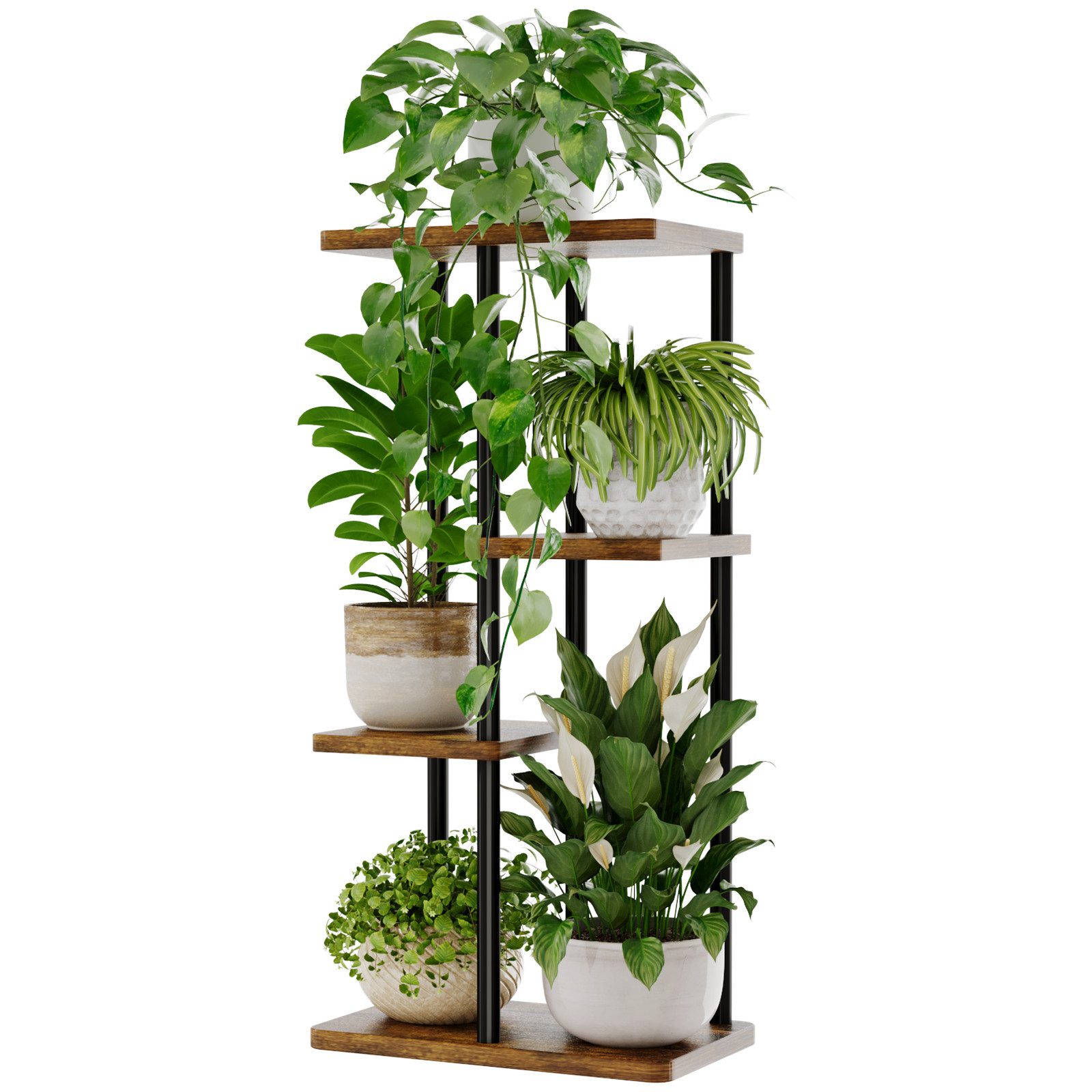 Bamworld Blumenständer Blumenschelf Pflanzenständer Pflanzenregal für günstig online kaufen