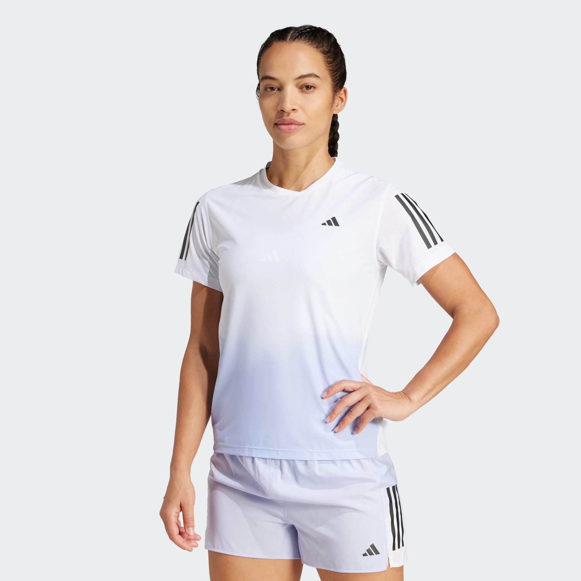 adidas Performance Funktionsshirt OWN THE RUN CLIMACOOL COLORBLOCK T-SHIRT (1-tlg)