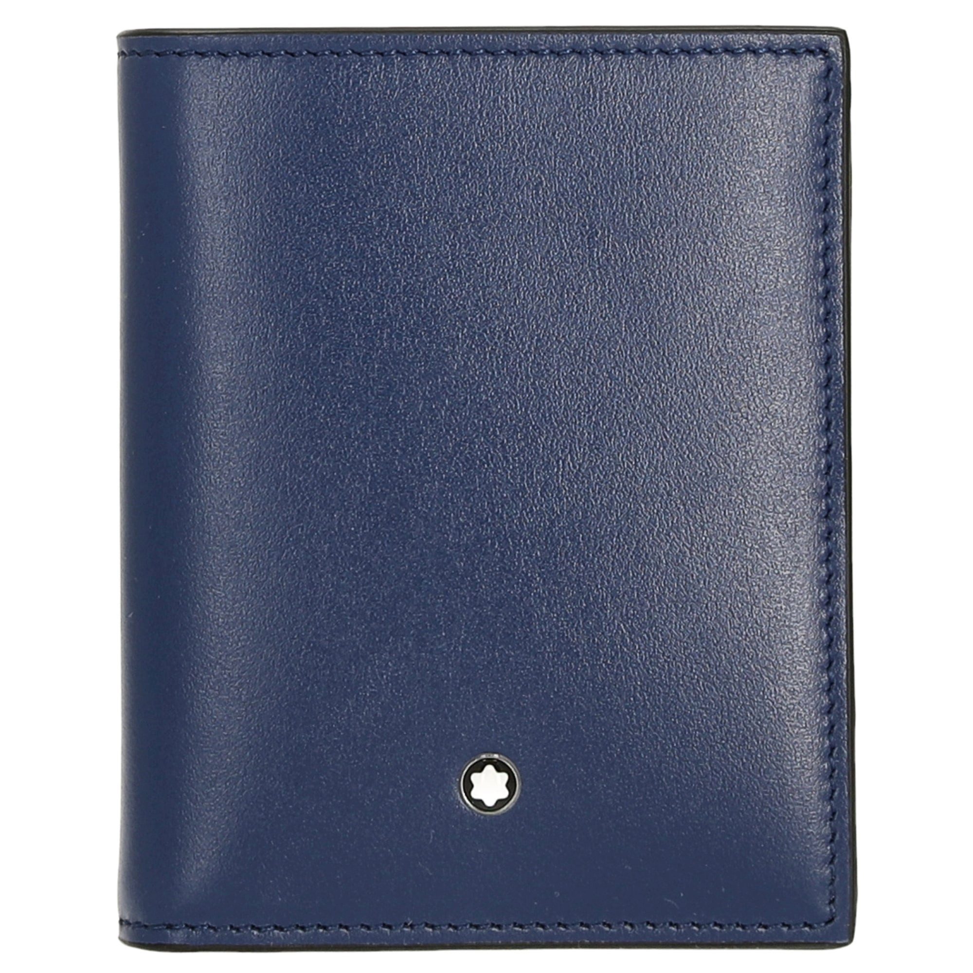 MONTBLANC Geldbörse Meisterstück - Geldbörse 6cc 11 cm (black/blue)