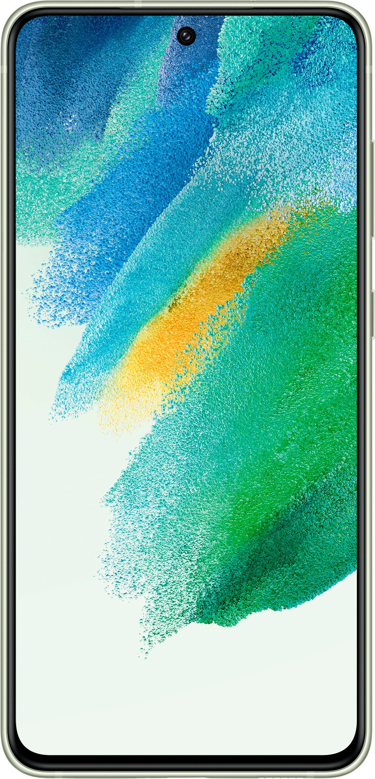 (Li-Ion), Kamera), Akku: Galaxy Speicherplatz, 12 Zoll, mAh Lithium-Ionen (16,29 MP Samsung 4500 Std. bis zu FE GB Gesprächszeit 256 5G Smartphone S21 37 (4G), cm/6,4