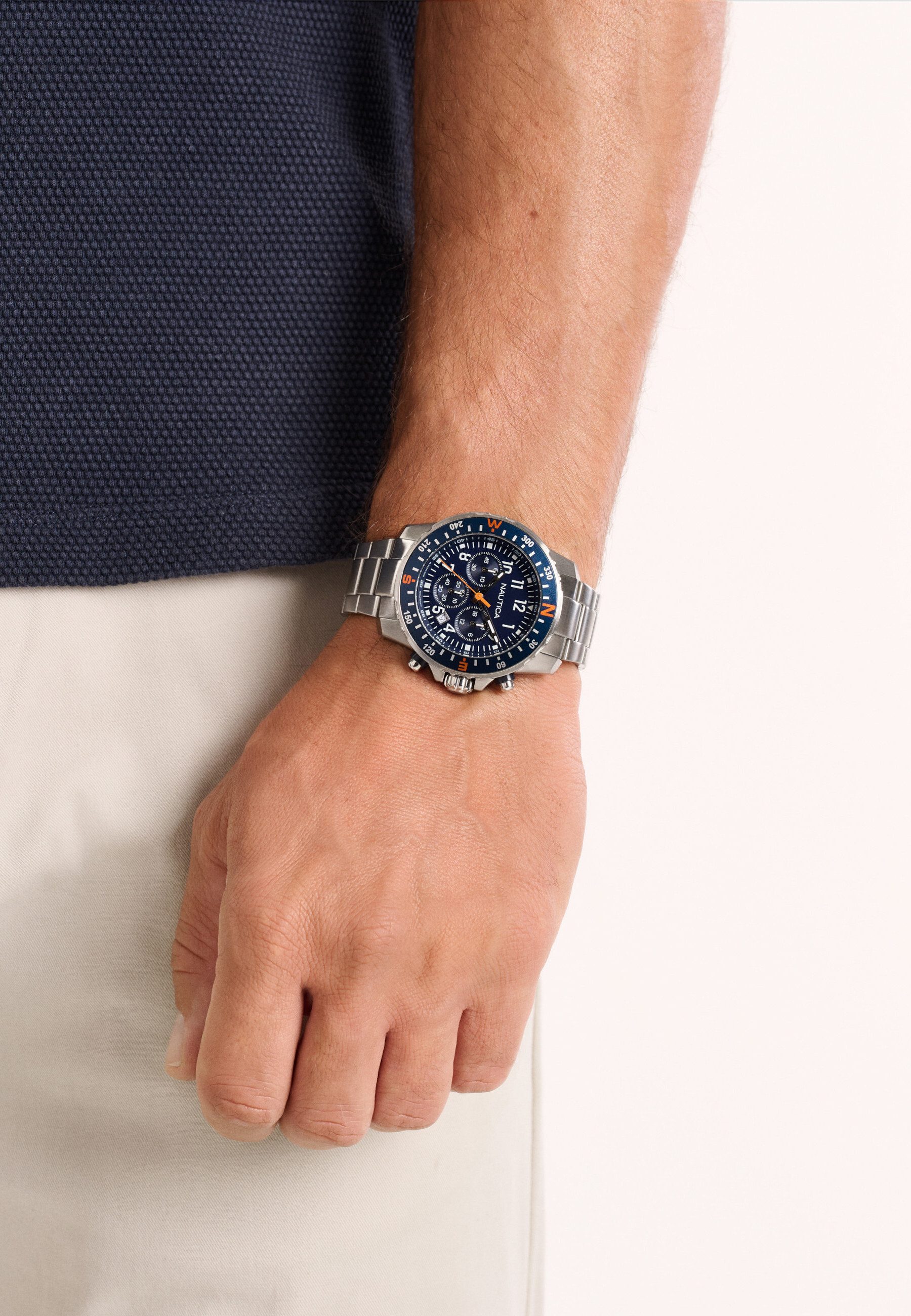 NAUTICA Quarzuhr RIDING SAIL, (1-tlg., Not a set – not applicable to this product), Quarz Analog