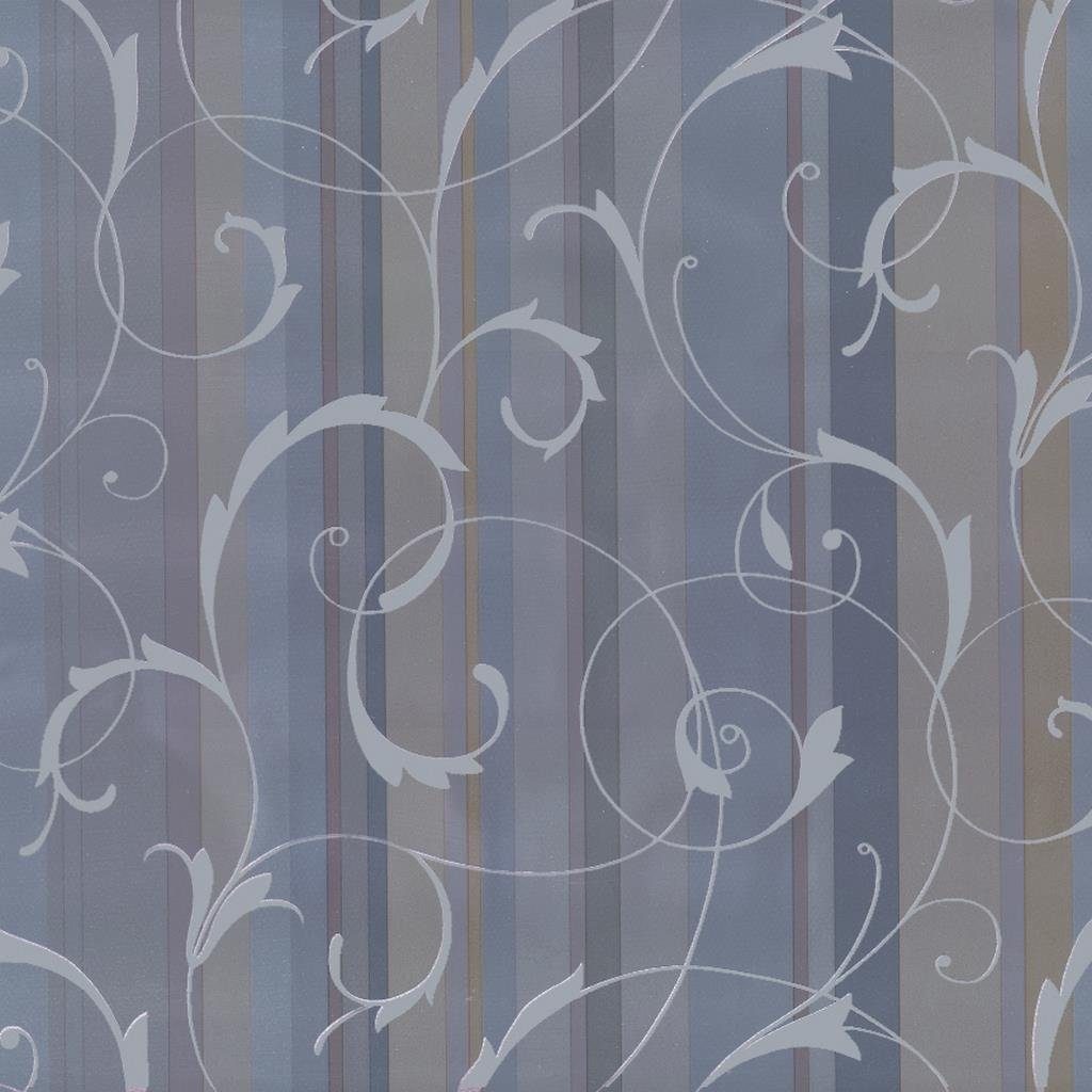 HaGa Dekorationsfolie Klebefolie Scroll Overprint Blue/Grey in 45cm Breite (Meterware)