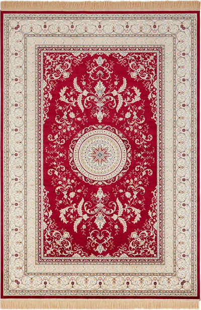 Teppich Antik Negar, NOURISTAN, rechteckig, Höhe: 5 mm, Orientalisch mit Fransen, Orient, Wohnzimmer, Schlafzimmer, Esszimmer
