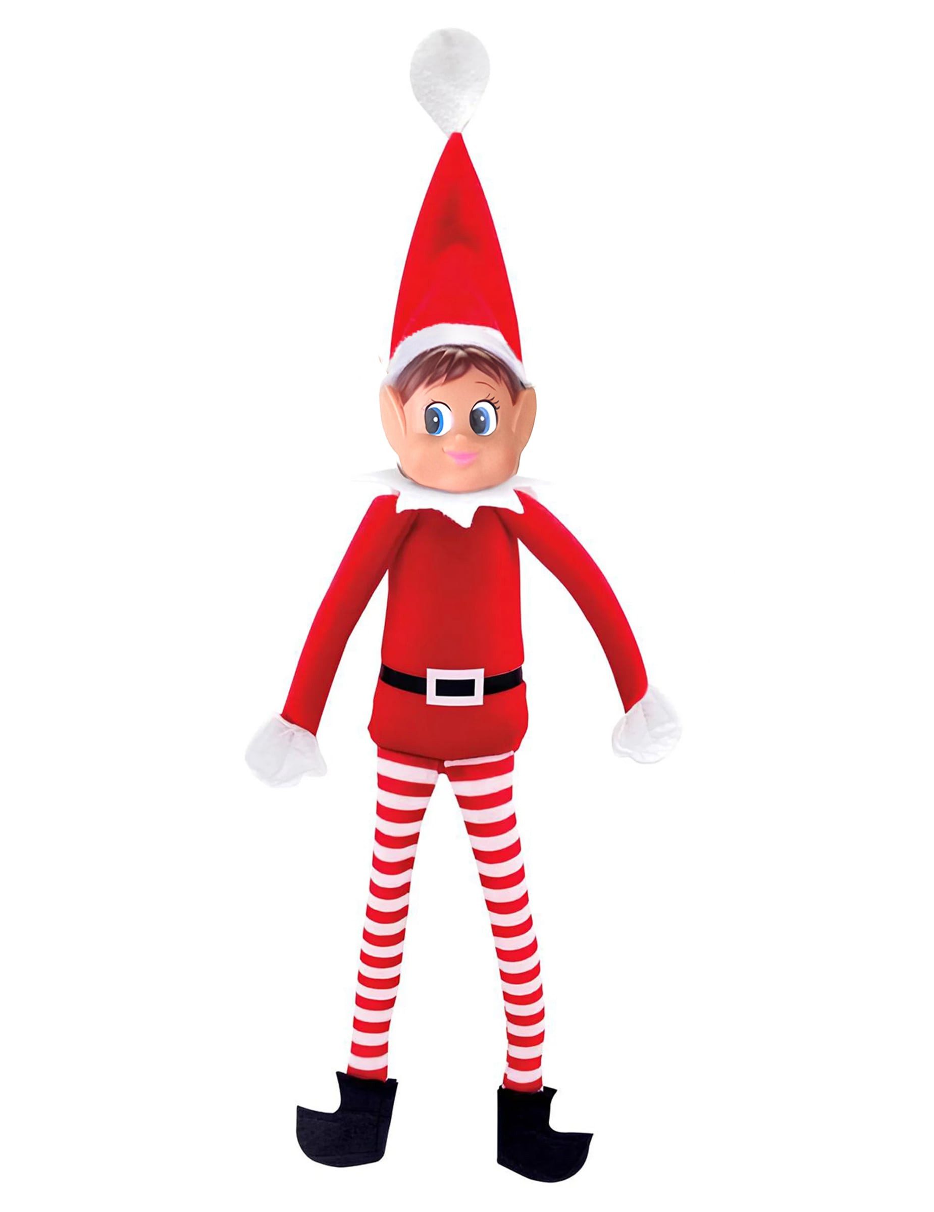 CHAKS Kostüm Deko Weihnachts Kostüm für Elf Puppe Mädchen