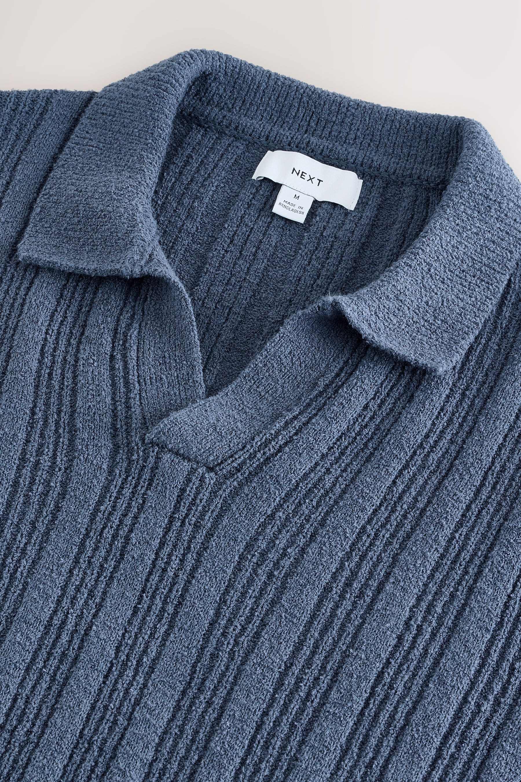 Next Poloshirt Regular Fit Trophy Poloshirt mit Bouclé-Streifen (1-tlg)