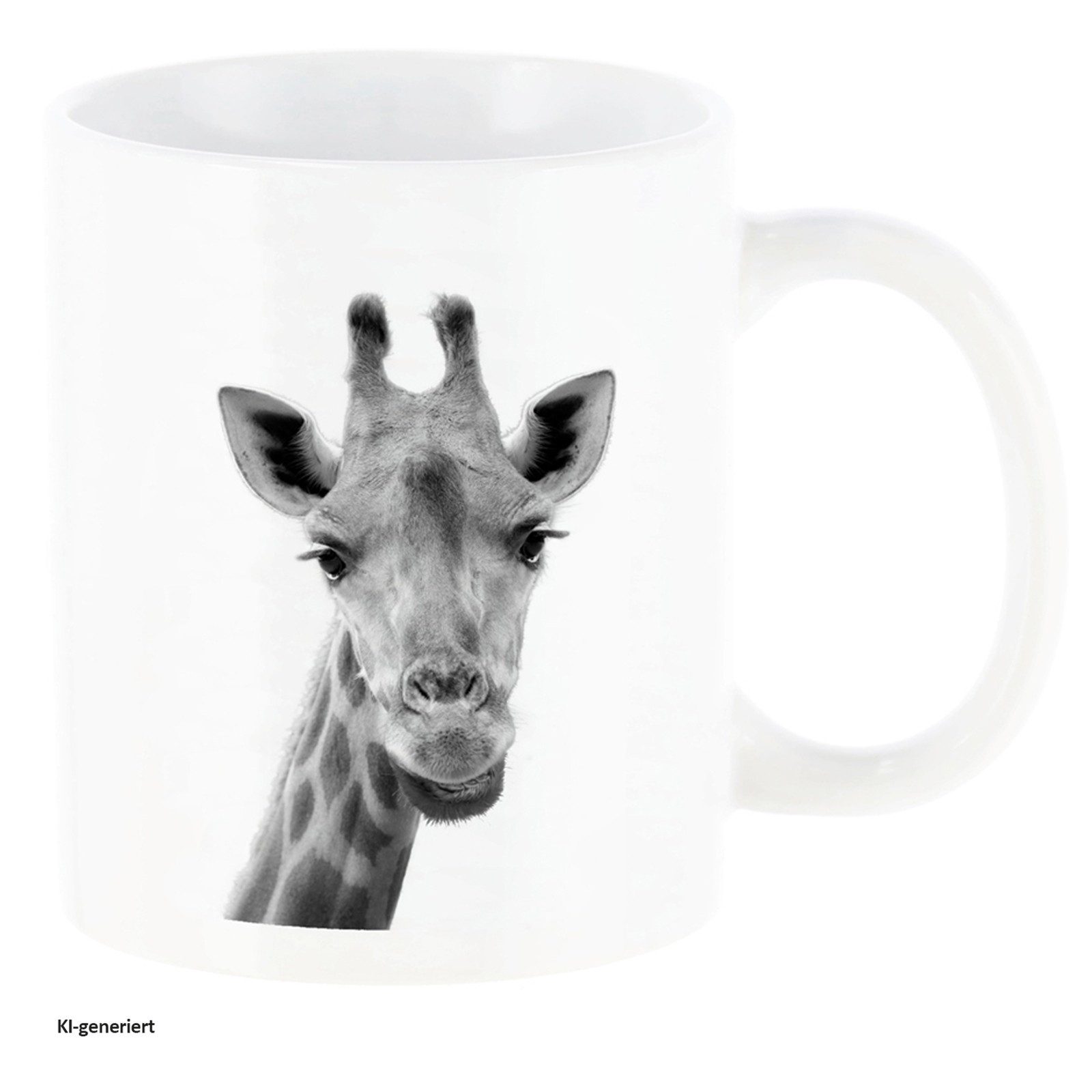 HTI-Living Tasse Becher Giraffe, 1-tlg., Steinzeug, Kaffeetasse Teetasse