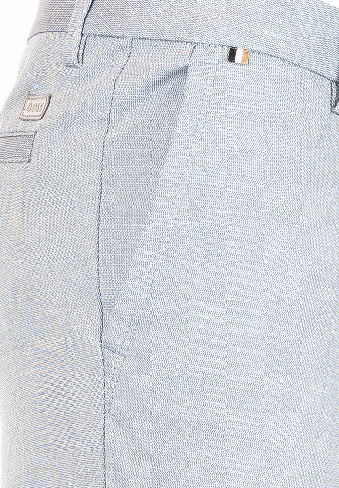 BOSS Stoffhose H-Kaiton aus strukturierter Stretch-Baumwolle (1-tlg) günstig online kaufen