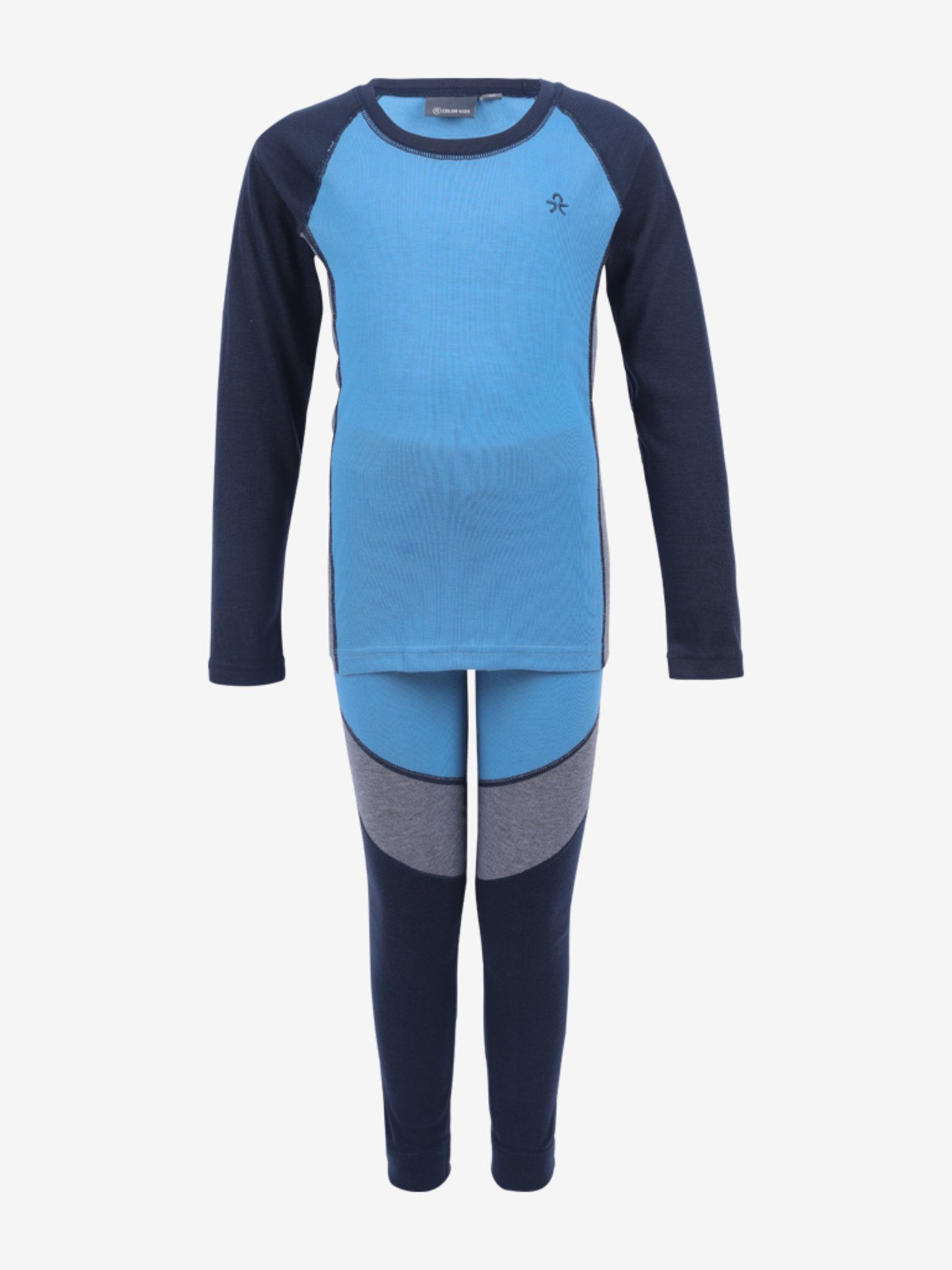 COLOR KIDS Hausanzug Ski Underwear Set Blue