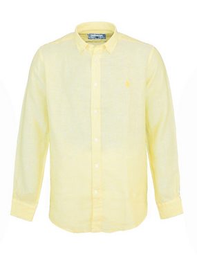 U.S. Polo Assn Langarmhemd Hemd Leinenhemd Button Down Linenshirt