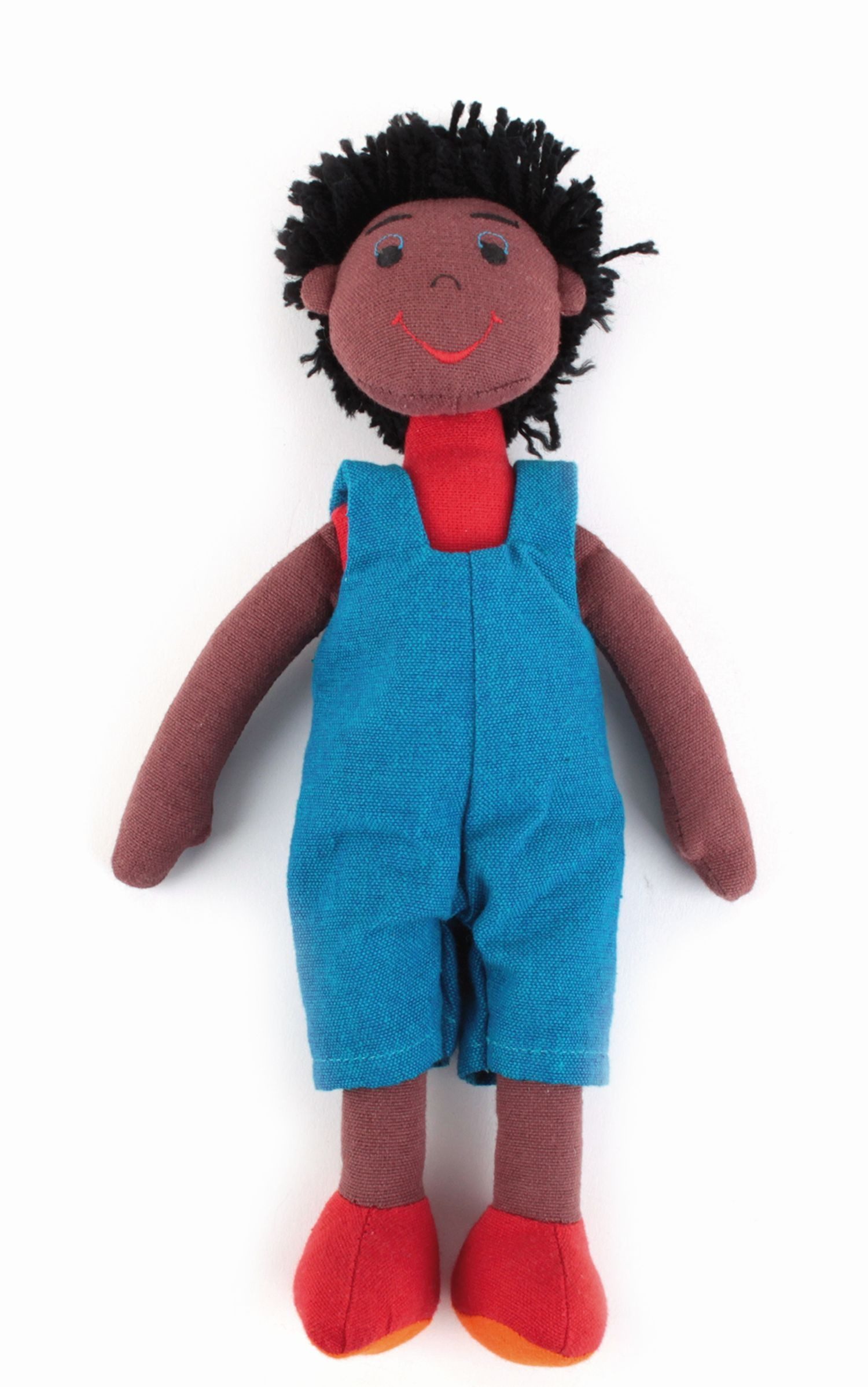 El Puente Stoffpuppe Anziehpuppe "Anton", Handmade, Fair Trade