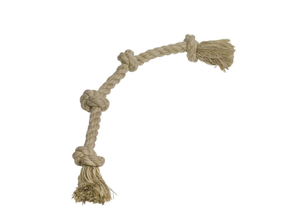 Nobby Tiertaue Rope Toy, Spielseil Sisal-Cotton-Mix