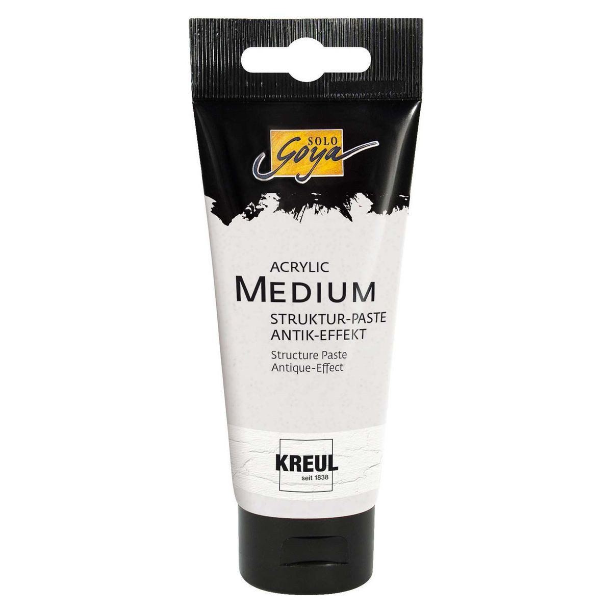 Strukturpaste KREUL Acryl Struktur Paste SOLO Goya Medium Antik-Effekt 100ml Tube