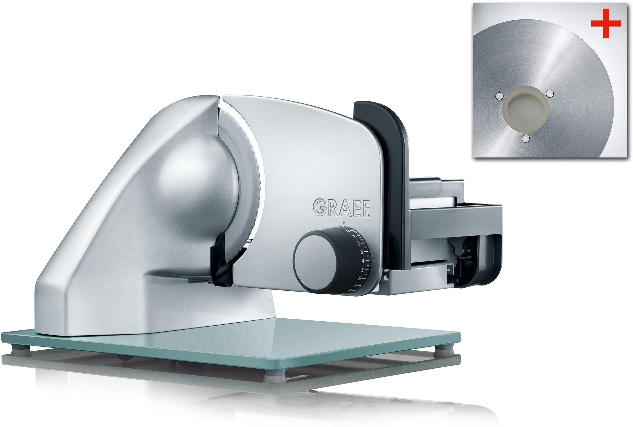 Graef Слайсеры Classic C 22 Twin, 170 W, Gratis Schinkenmesser im Wert von 44,99  UVP