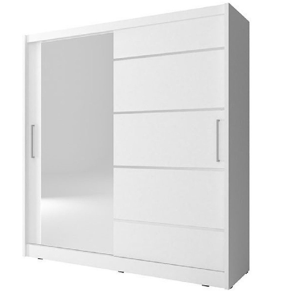 Xlmoebel Kleiderschrank Vielseitiges Regal mit modernem Design und praktischem Stauraum (Kleiderschrank MAJA I ALU) Hergestellt in Europa