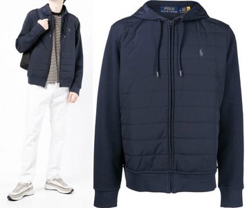 Ralph Lauren Winterjacke POLO RALPH LAUREN Cobble Hybrid Aviator Zip Hooded Jacke Blouson Bombe